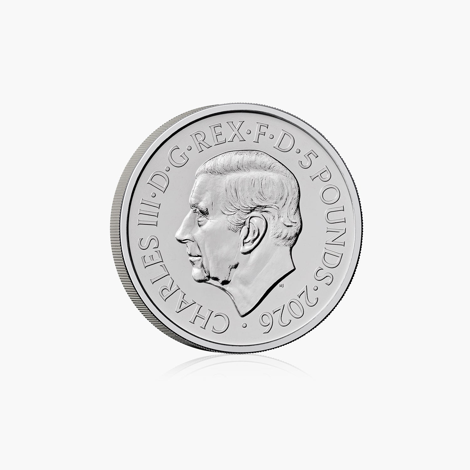 Queen Elizabeth II The Fifth Effigy 2026 UK £5 Brilliant Uncirculated Coin