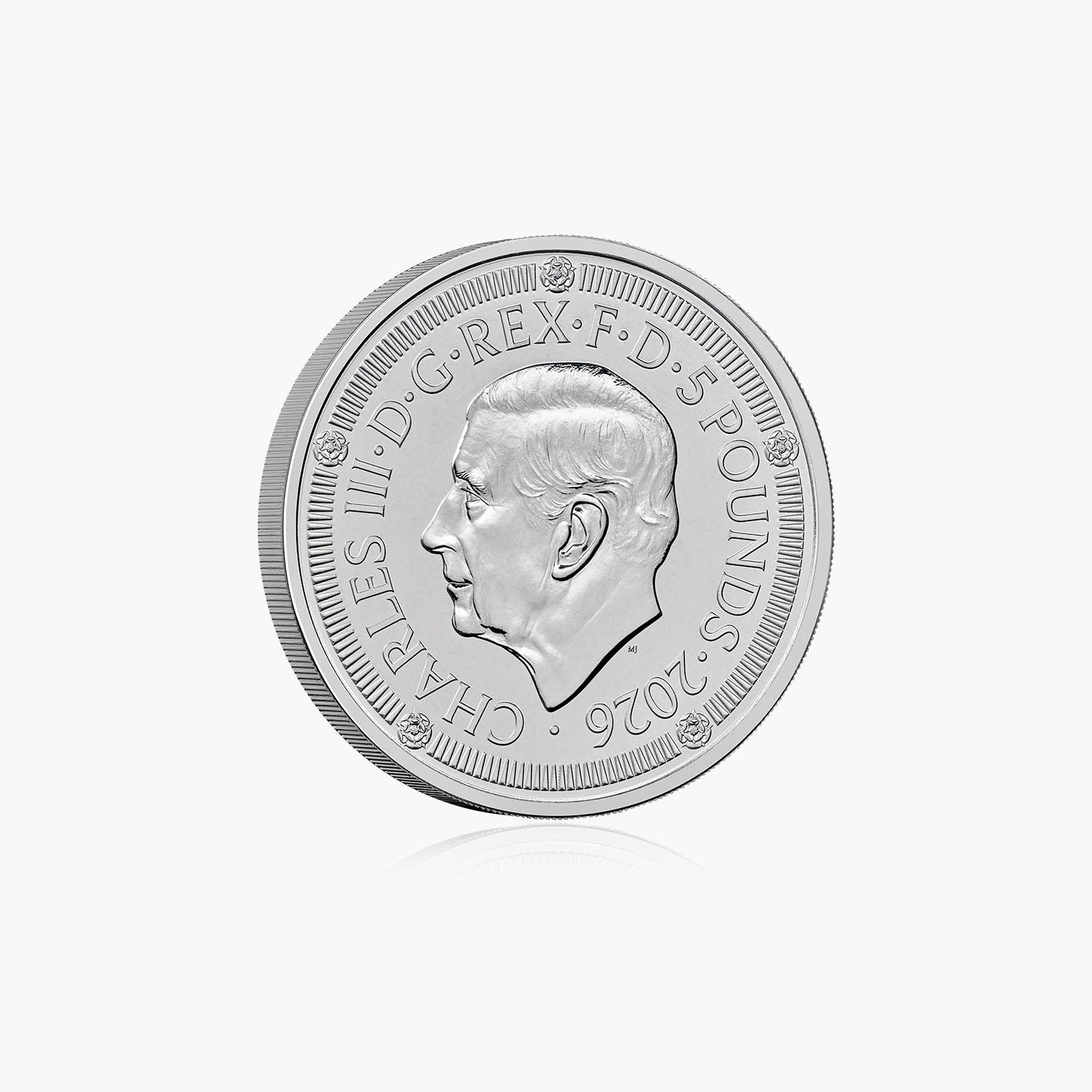 500 Years of the Crown 2026 £5 BU Coin