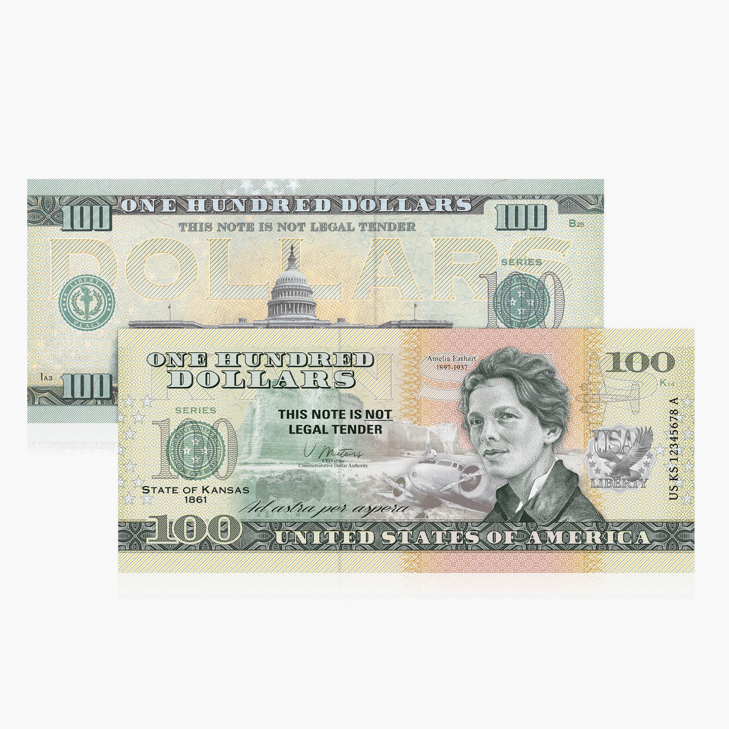 100 Dollars Souvenirs – Kansas