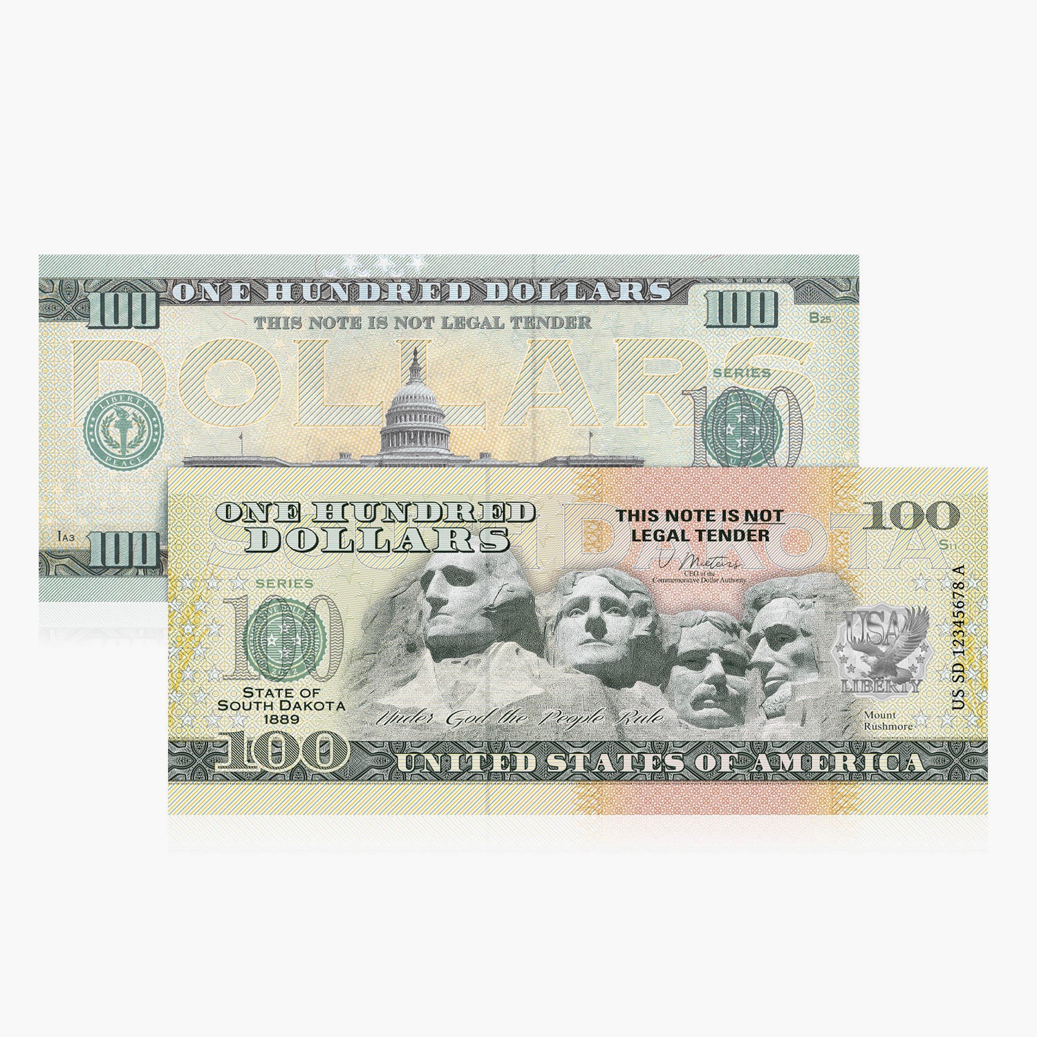 100 Souvenir Dollar – South Dakota