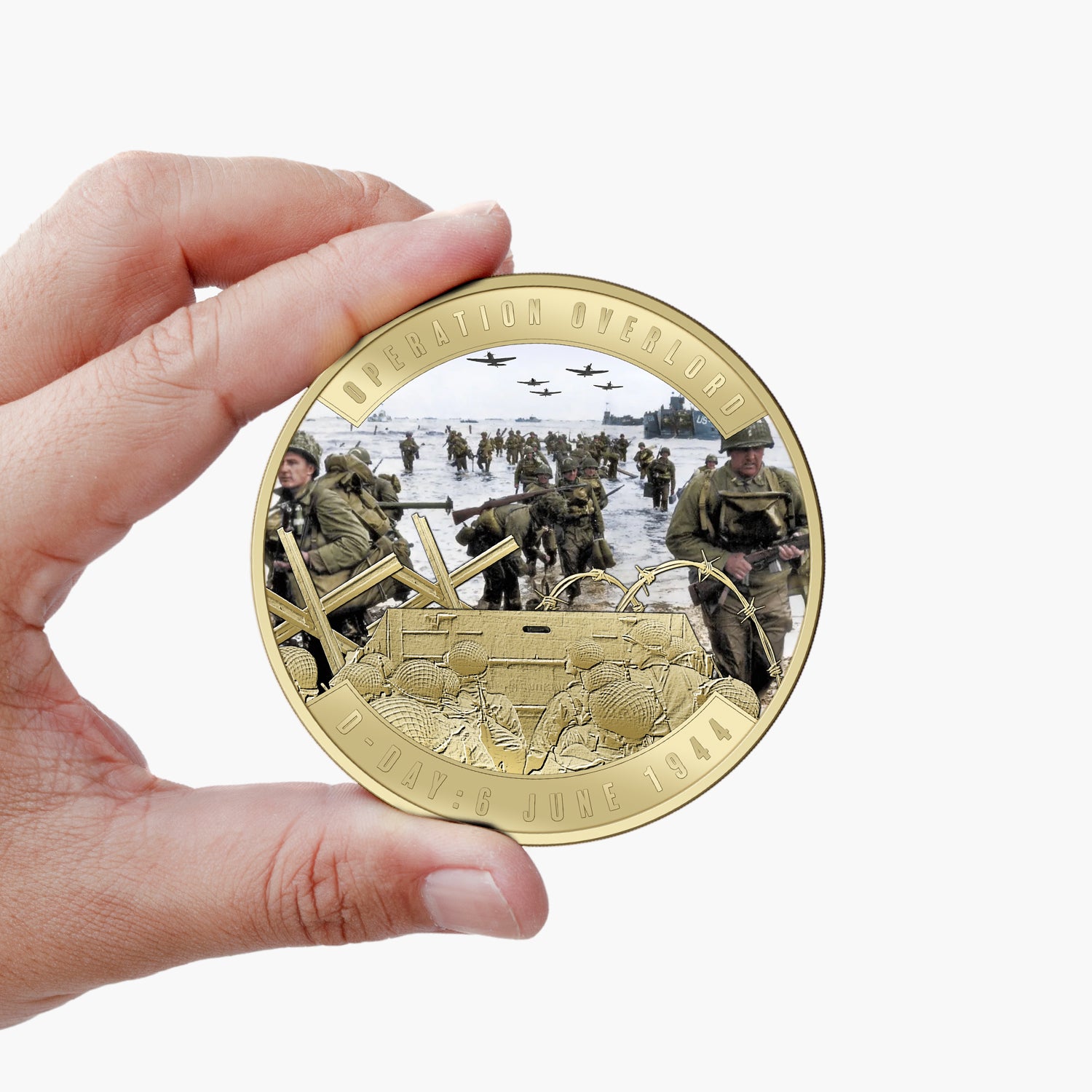 Operation Overlord 2026 50mm Gold-Plated Luxe Edition