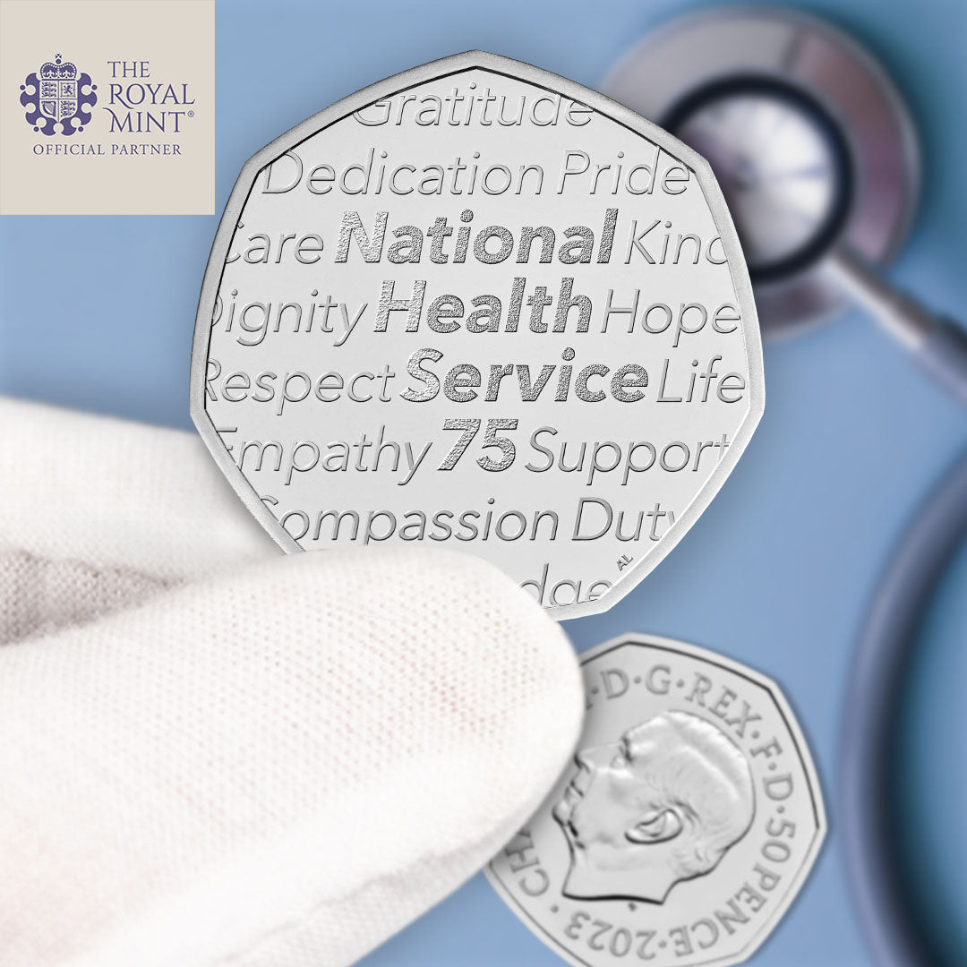 75th Anniversary of the NHS 50p Brilliant Uncirculated Coin