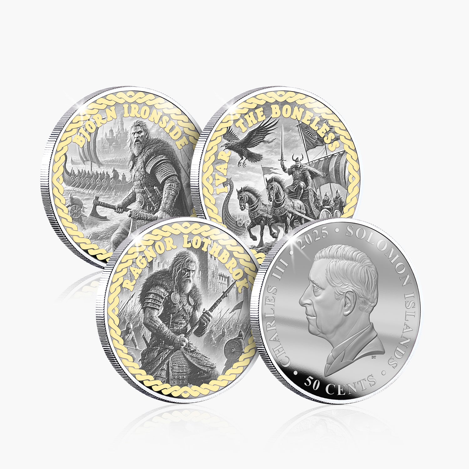 Viking Legends of the North 2025 Limited Edition Dual Plated Box Set