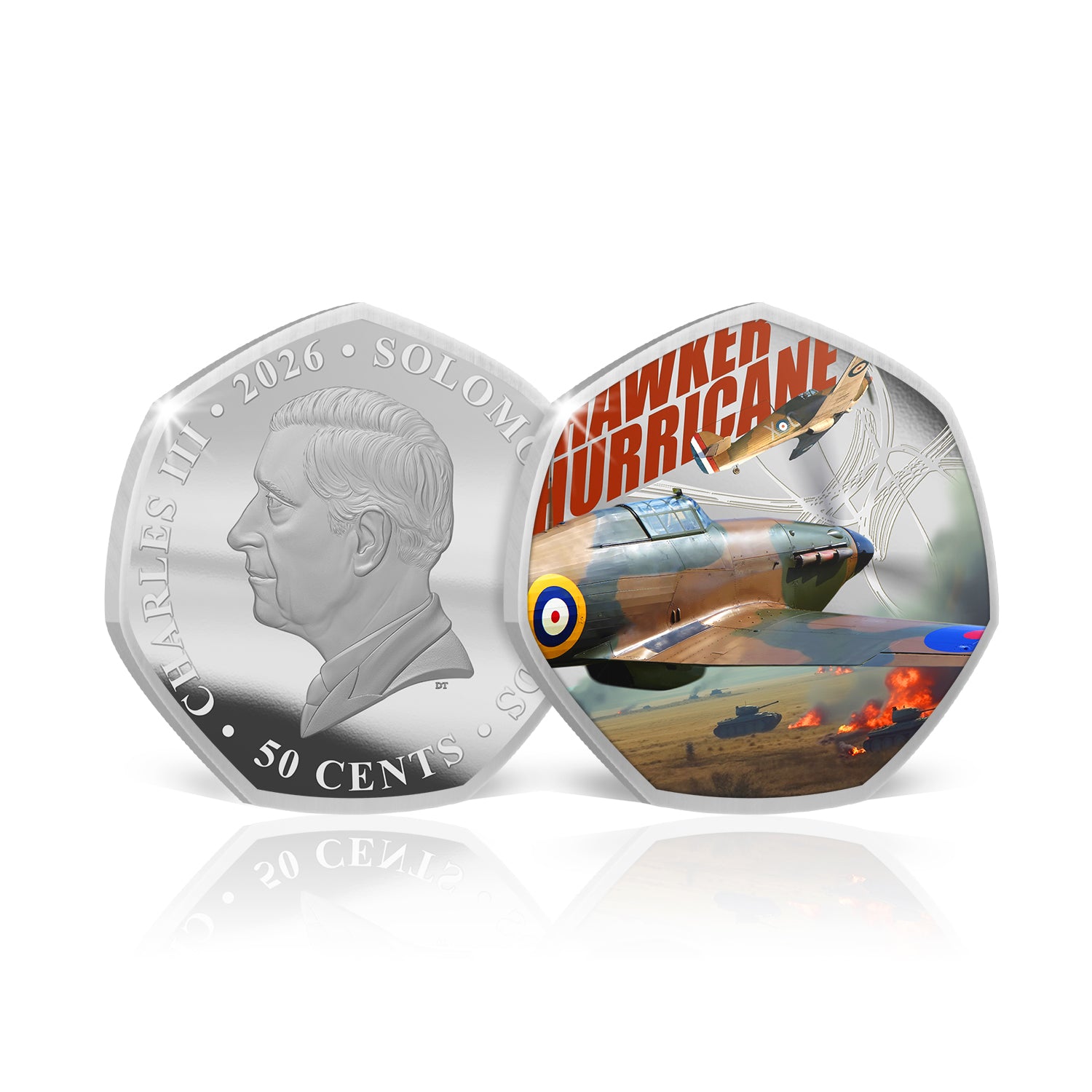 Hawker Hurricane 90th Anniversary 2026 Silver Plated BU Coin