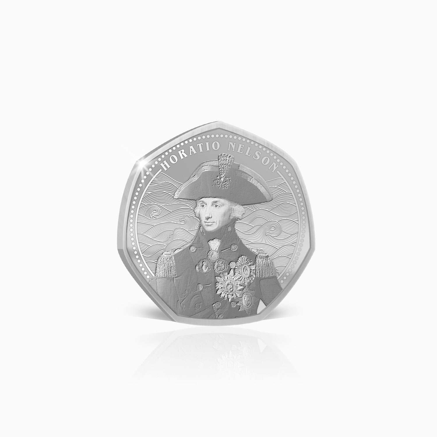 Greatest Britons Horatio Nelson Silver Plated BU Commemorative