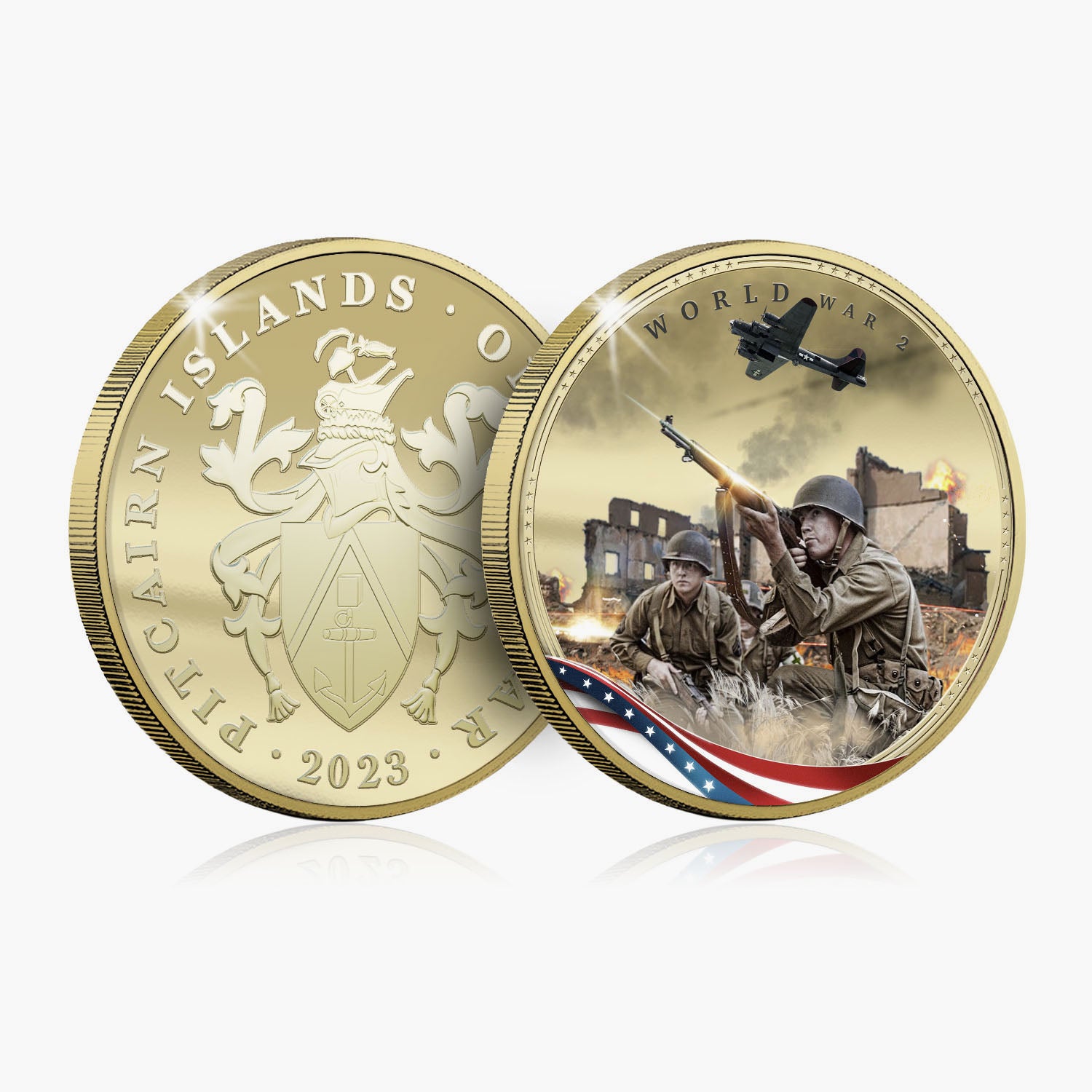 American Patriot Series - WWII 2023 One Dollar Coin