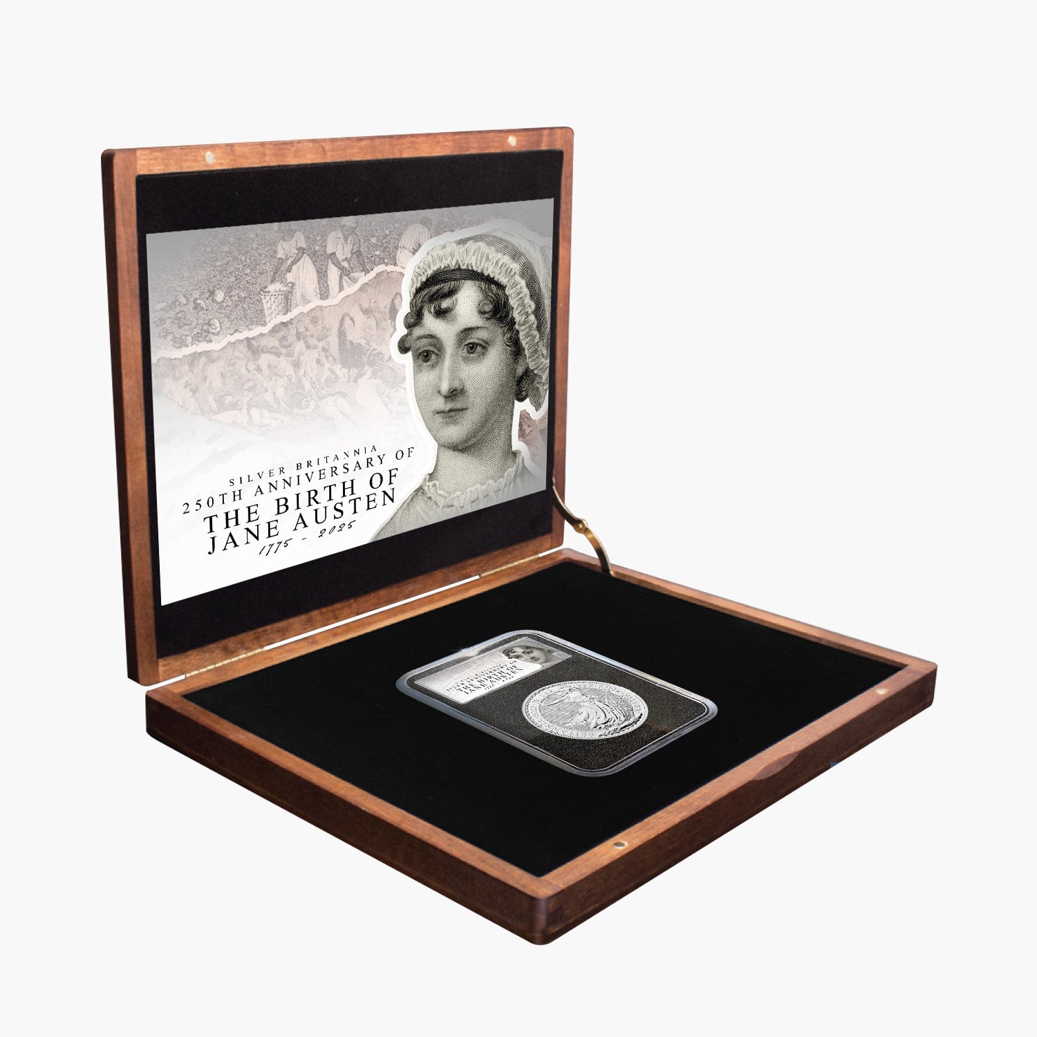 Jane Austen 250th Anniversary 2025 Silver Britannia Edition