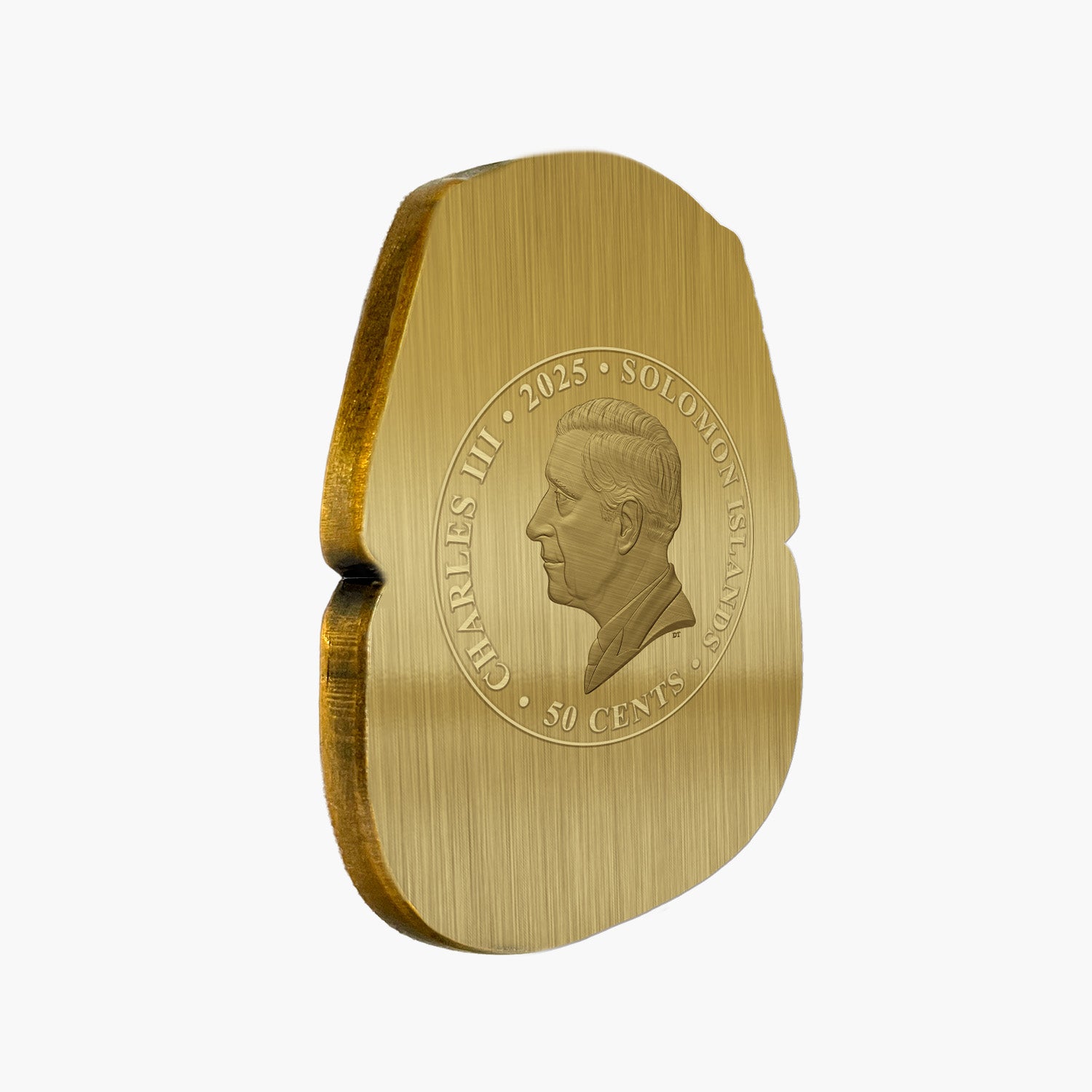 Tutankhamun Death Mask 100th Anniversary Shaped Coin