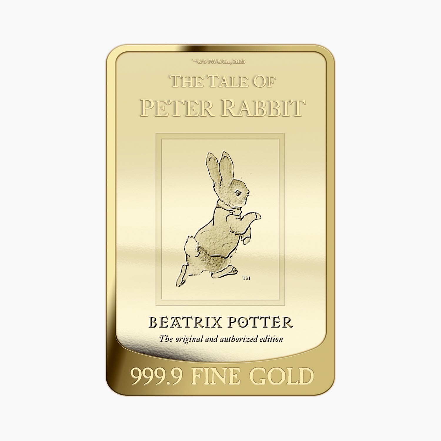 The Tales of Beatrix Potter Solid Gold Coin Bar Collection
