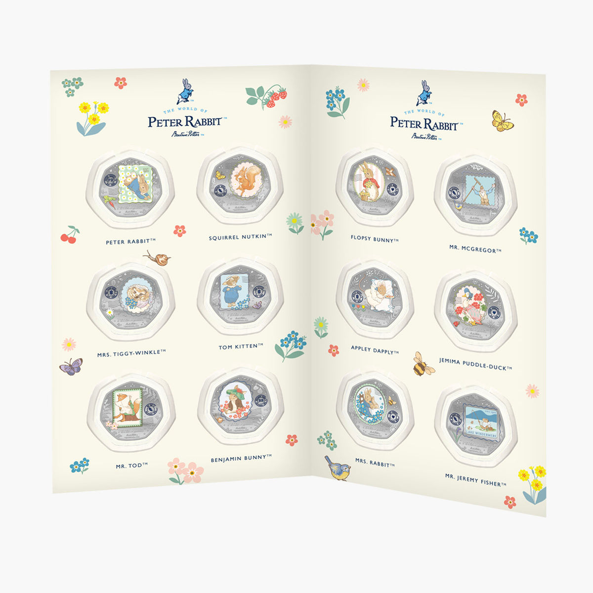 Beatrix Potter Love Letters to the Countryside 2026 Coin Collection
