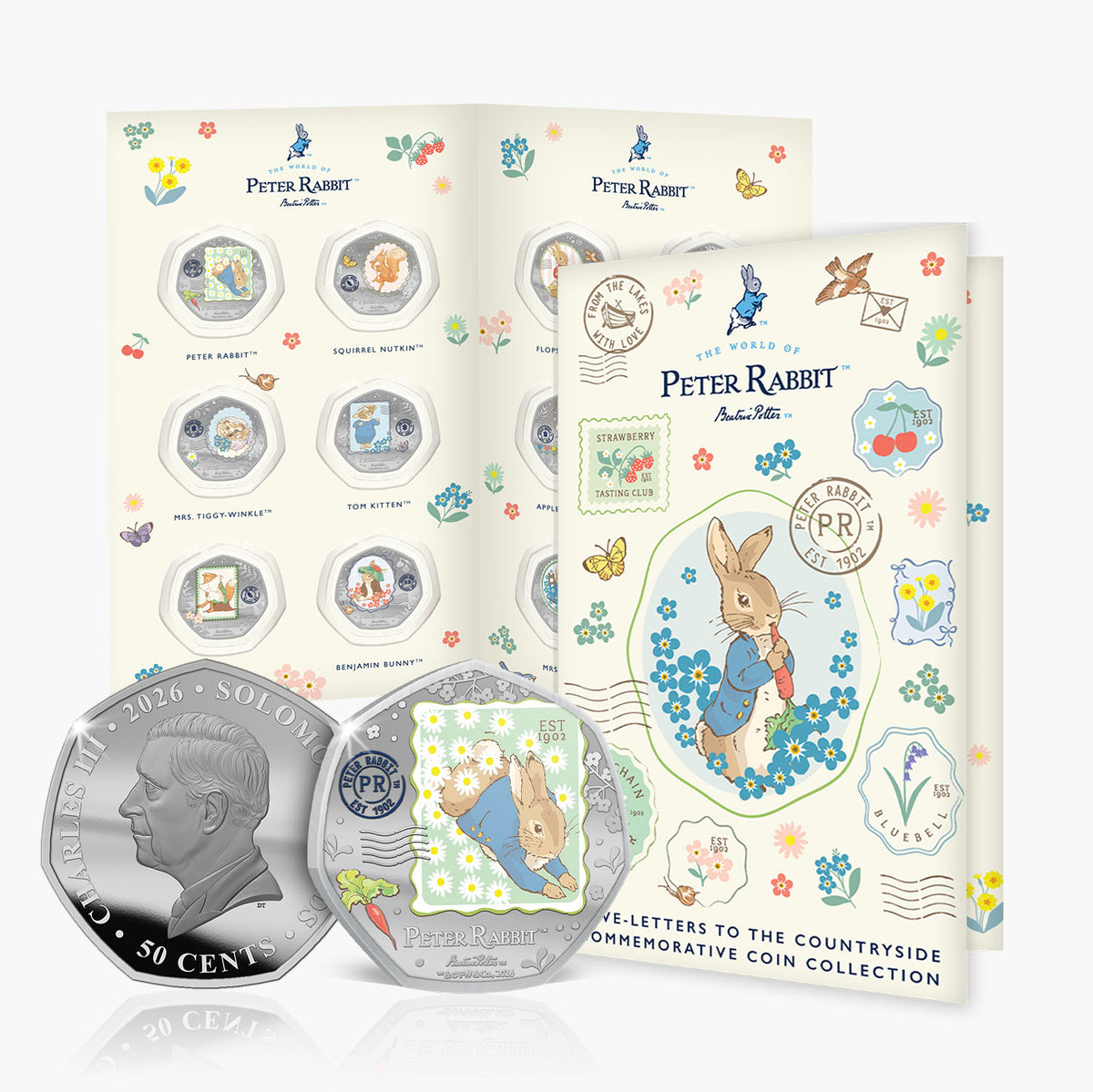 Beatrix Potter Love Letters to the Countryside 2026 Coin Collection