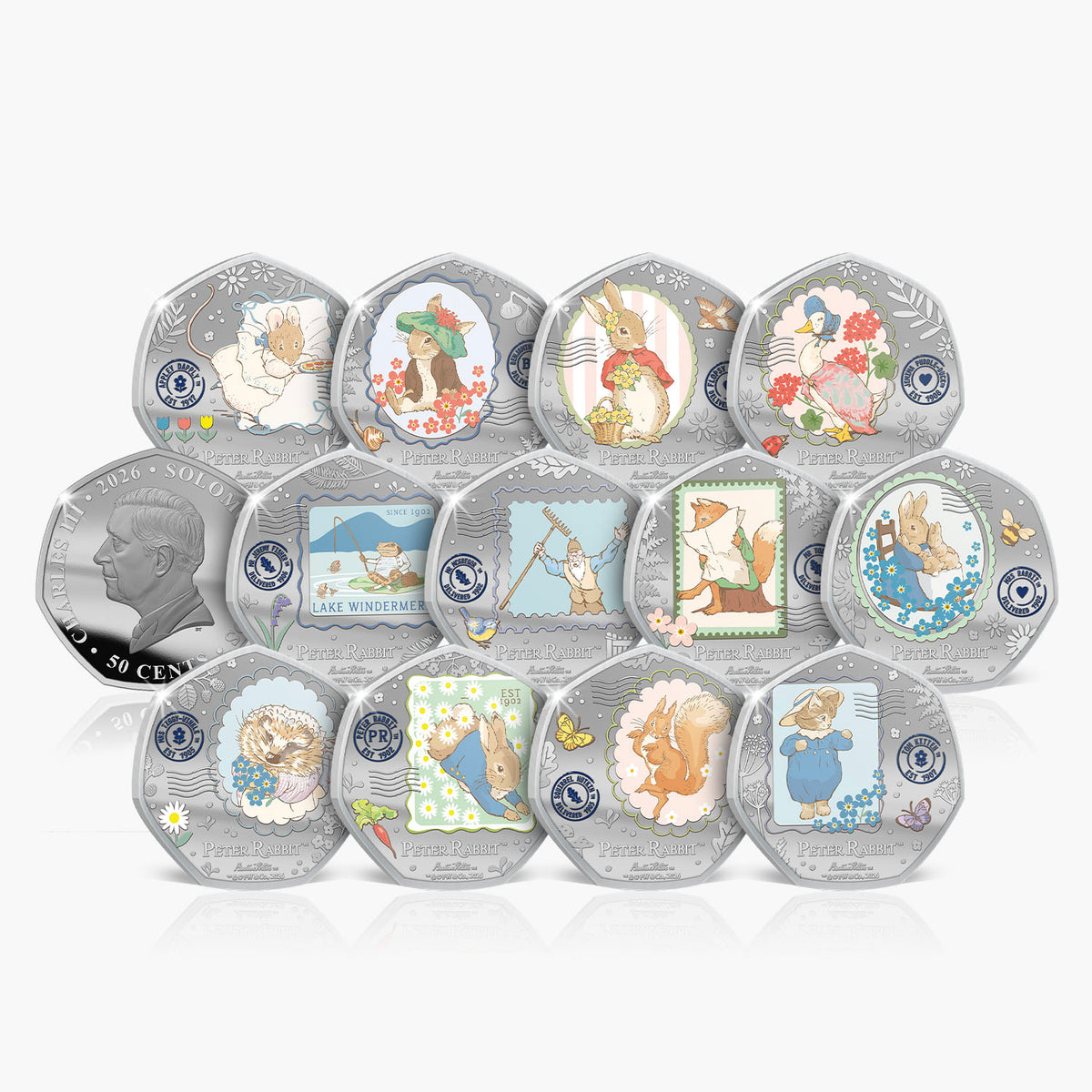 Beatrix Potter Love Letters to the Countryside 2026 Coin Collection