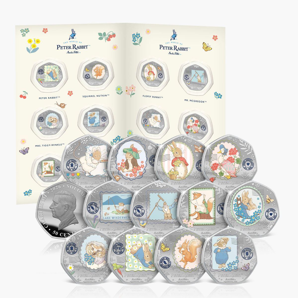 Beatrix Potter Love Letters to the Countryside 2026 Coin Collection
