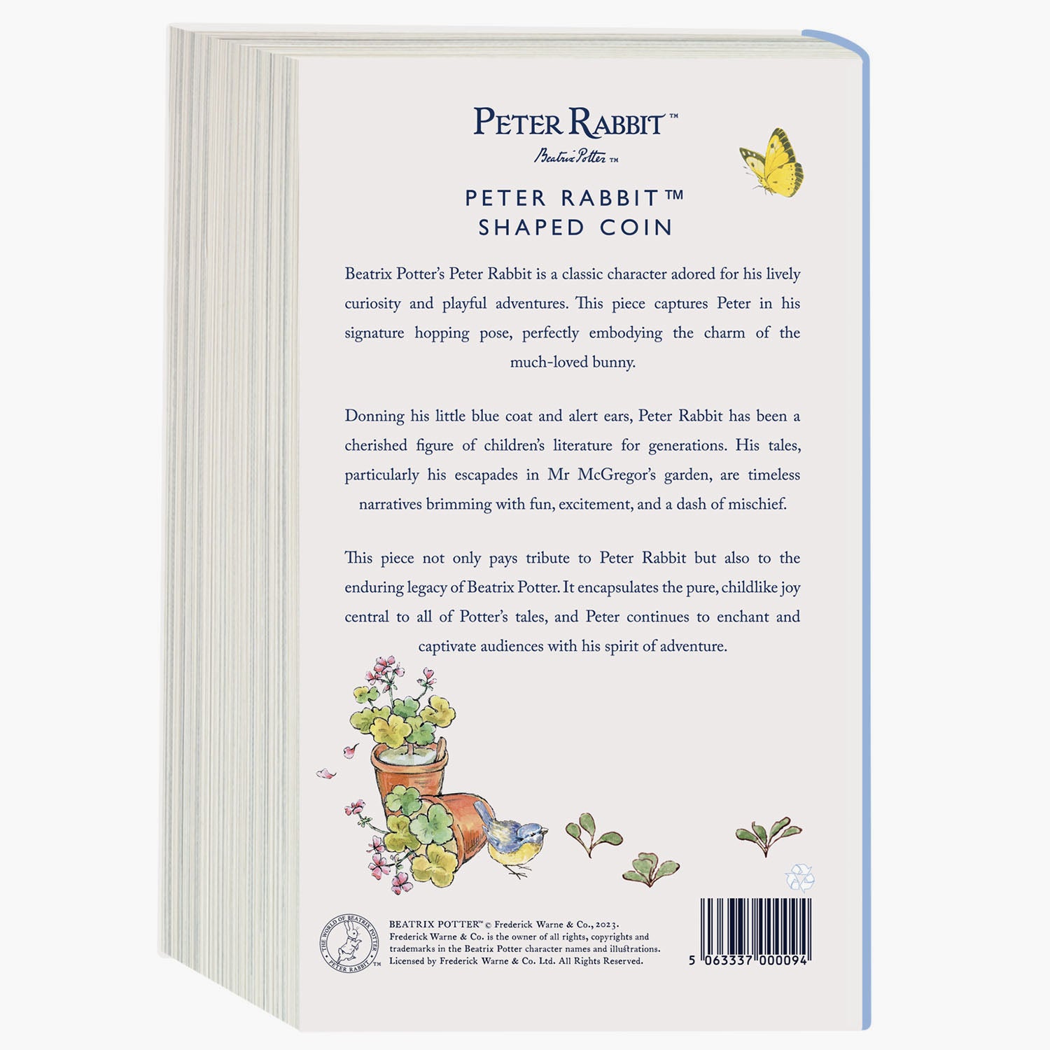The World of Peter Rabbit 3D Shaped Coin