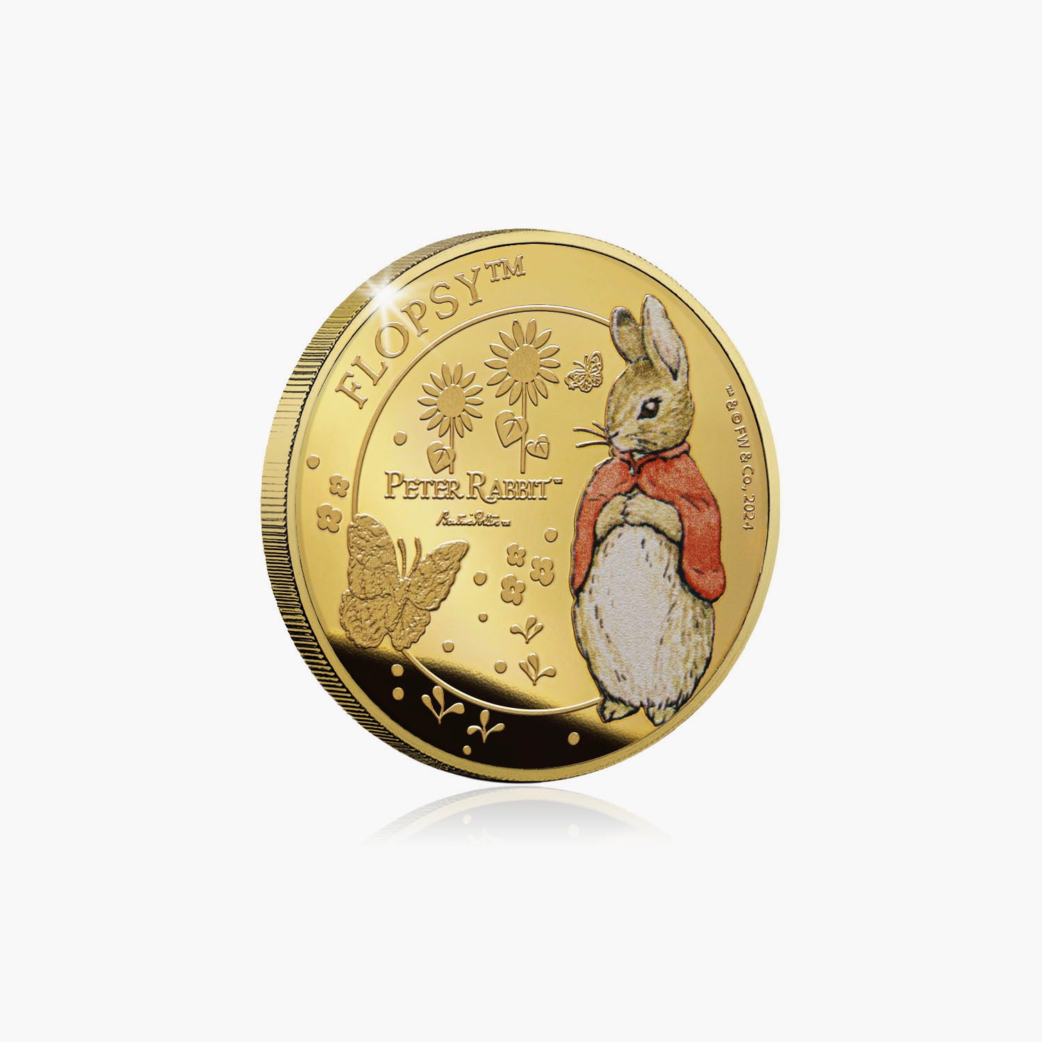 Whiskers and Tales Peter Rabbit 2025 Flopsy Coin