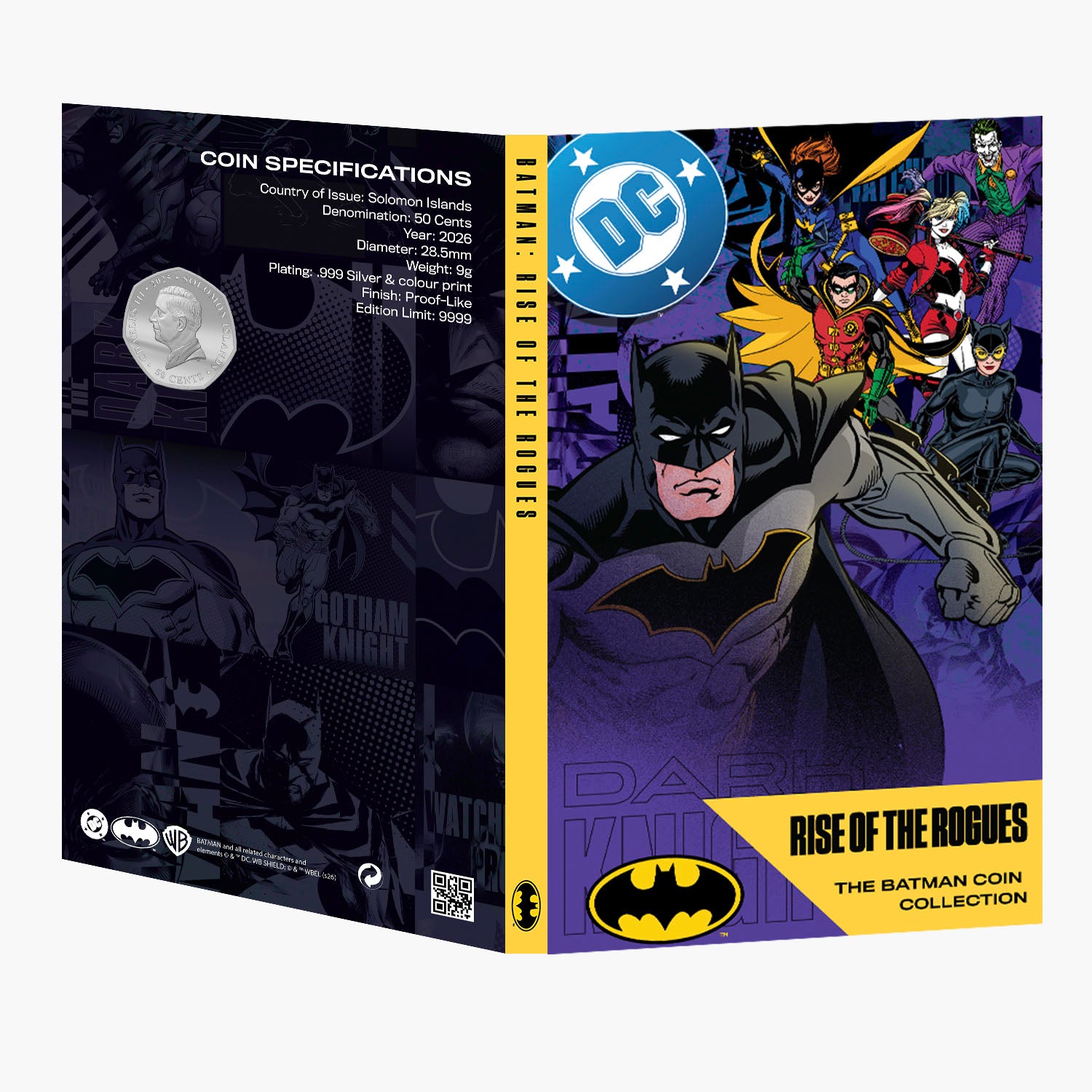 Official 2026 DC Comics Batman Coin Collection