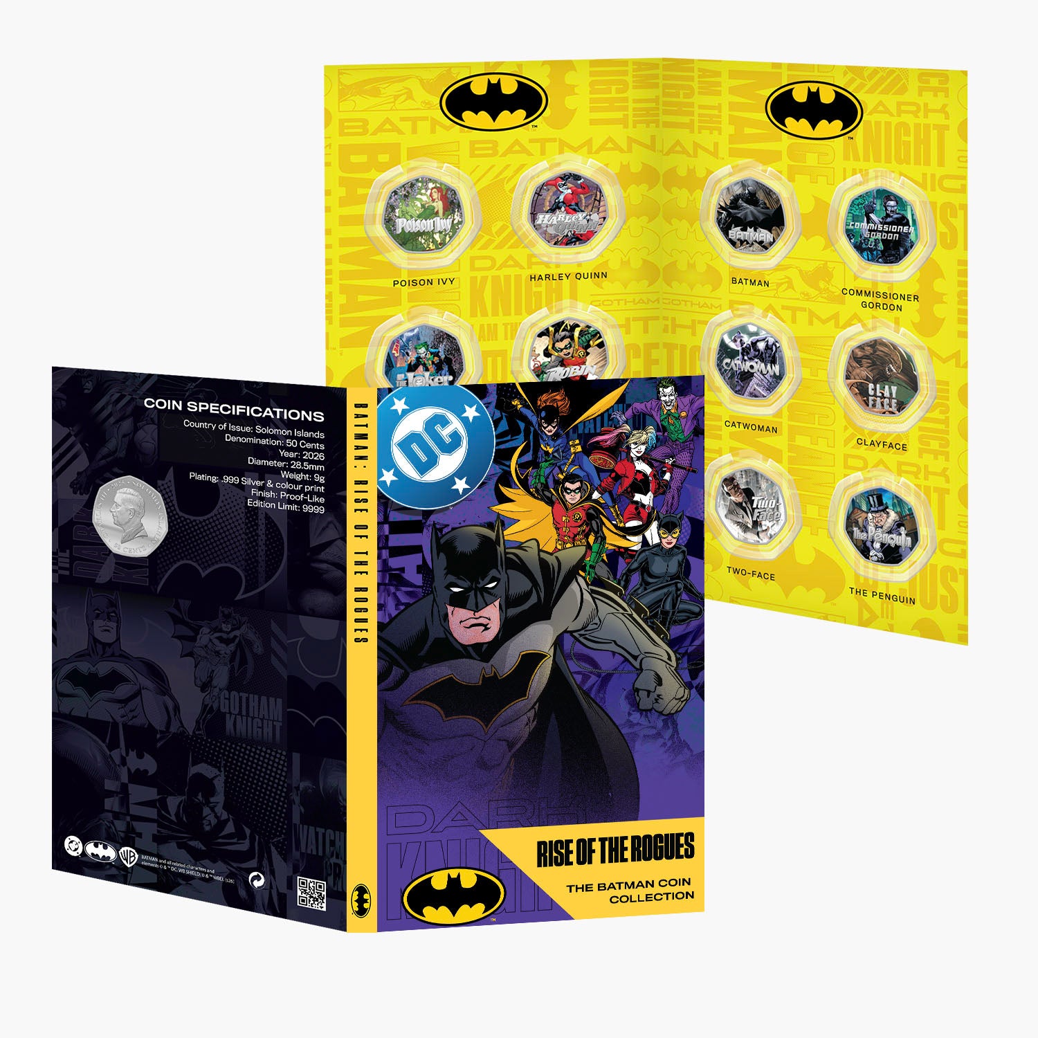 Official 2026 DC Comics Batman Coin Collection
