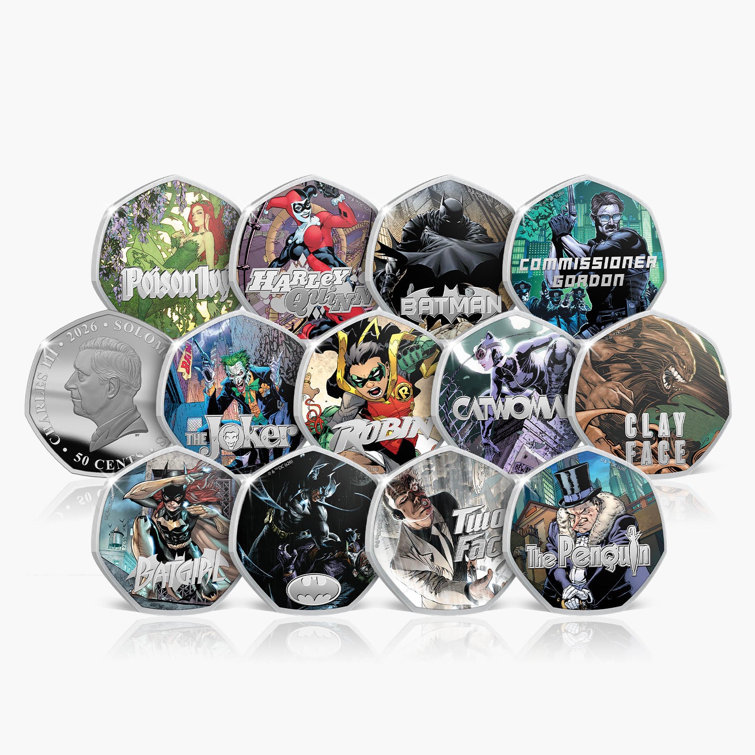 Official 2026 DC Comics Batman Coin Collection