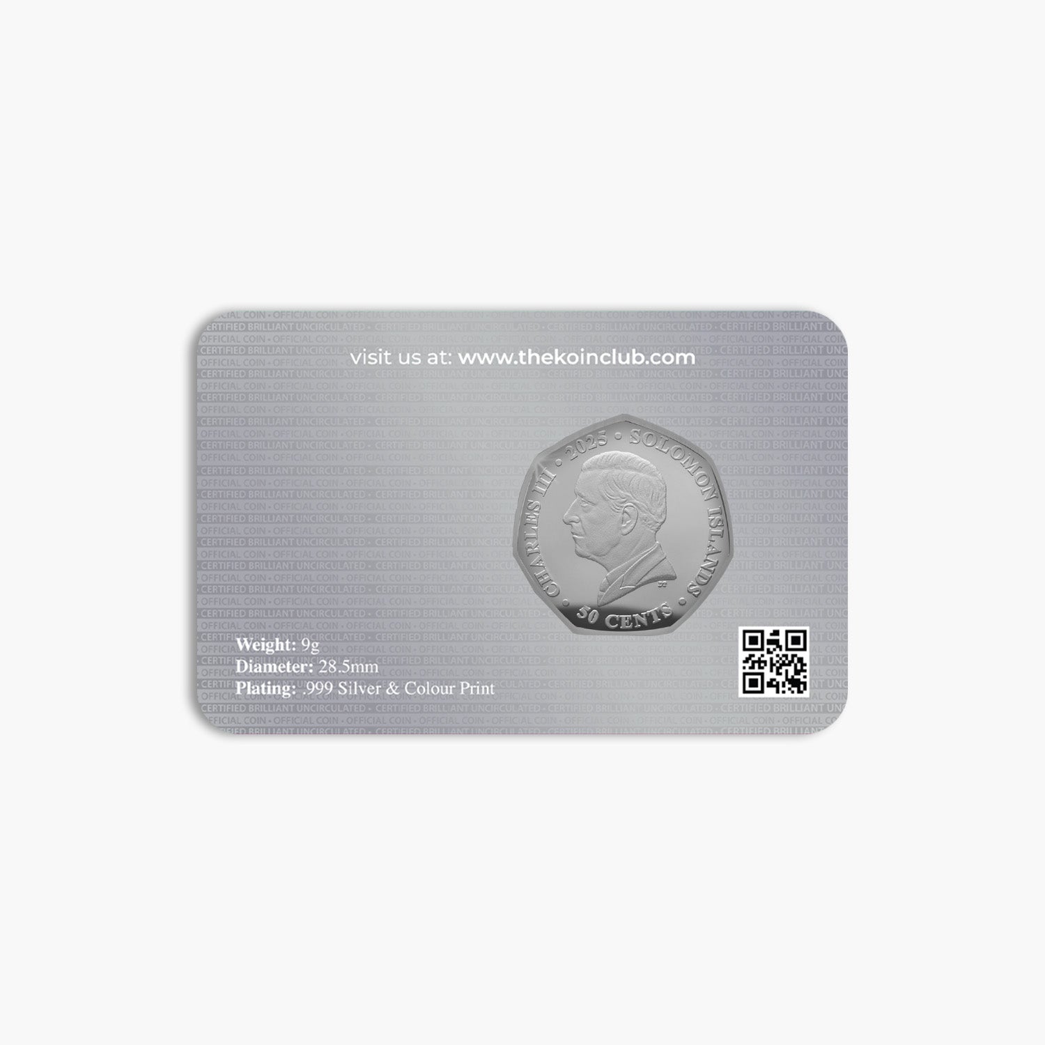 90 Years of Monopoly - Pass Go 2025 Silver Plated BU Coin