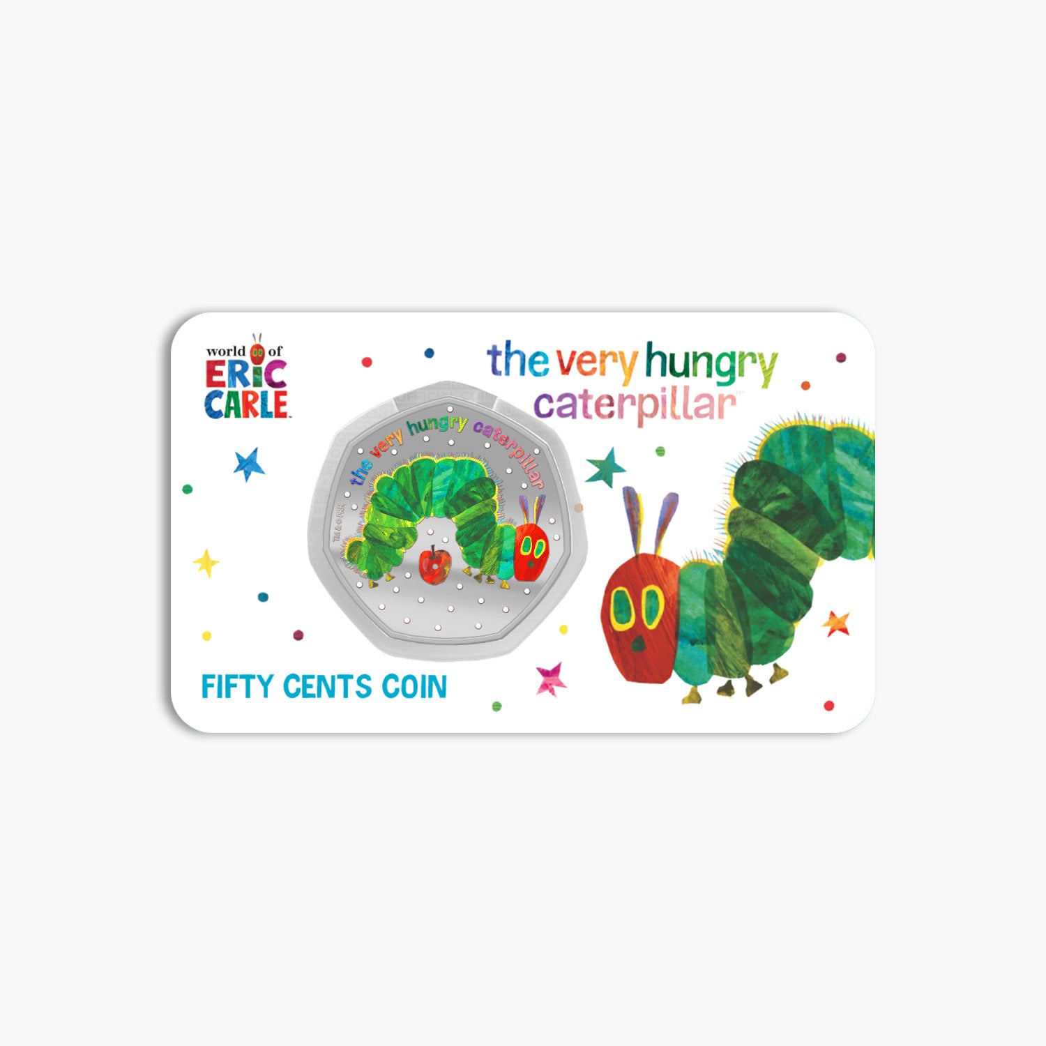 The Very Hungry Caterpillar™ 2026 Silver Plated BU Coin