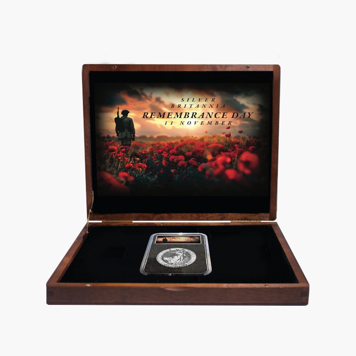 Remembrance Day 2025 Solid Silver Britannia Edition