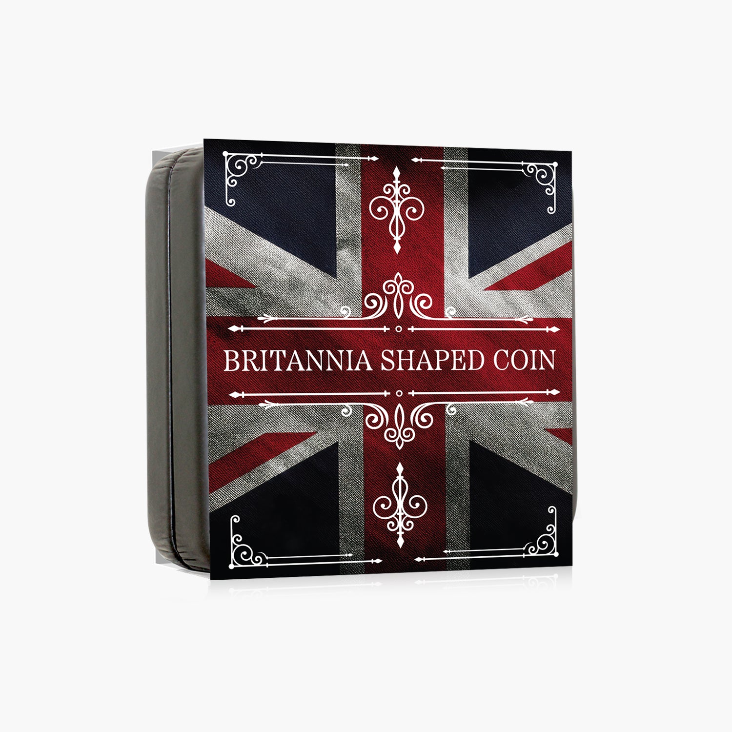 2026 Featuring Britannia 3D Shaped Silver-Plated Coin