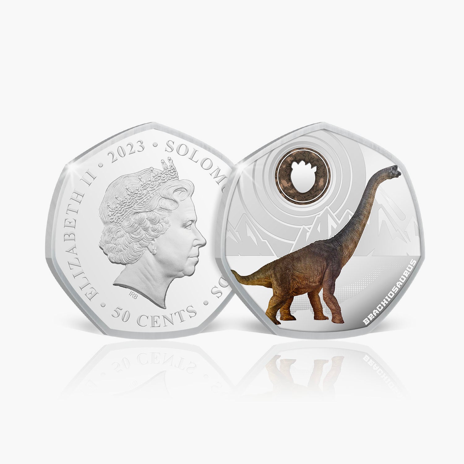 恐竜時代 ブラキオサウルス 2023 コイン