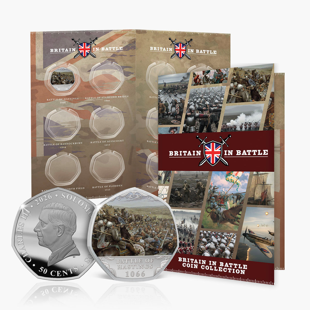 Britain in Battle 2026 BU Coin Collection