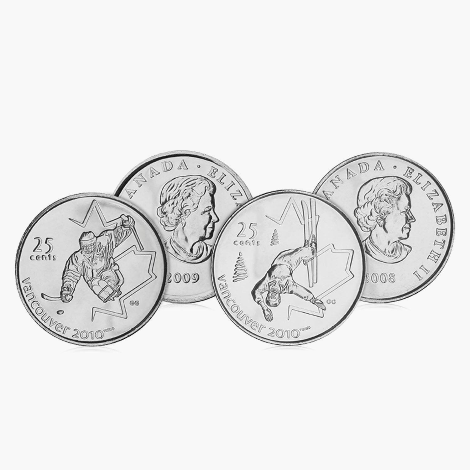 Canada Winter Olympics 2010 Quarter Collection