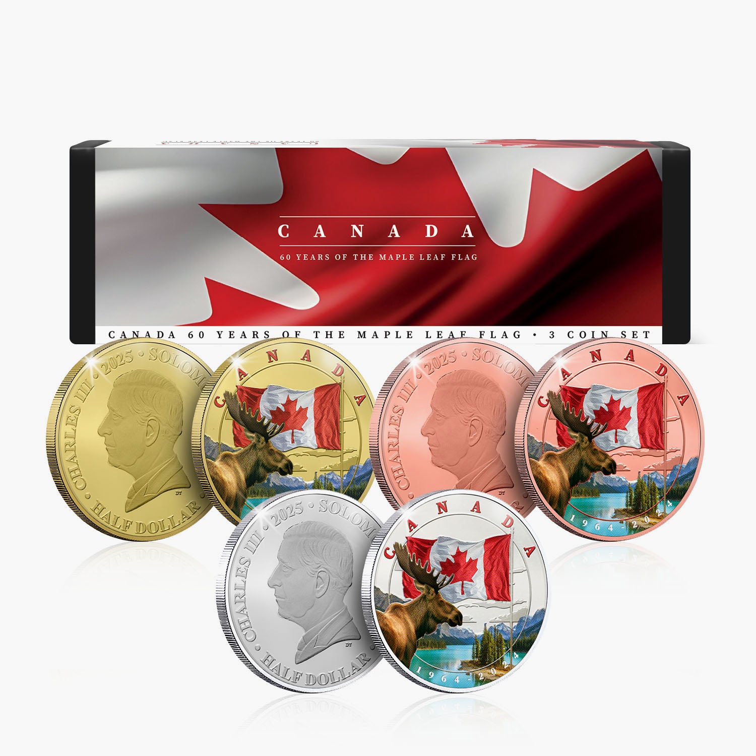 60 Years of the Canadian Maple Leaf 2025 Box Set Edition