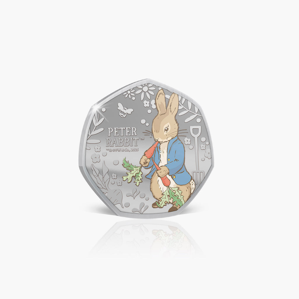 2025 Peter Rabbit 50 Cent Coin Collection | Start Today & Save 75%