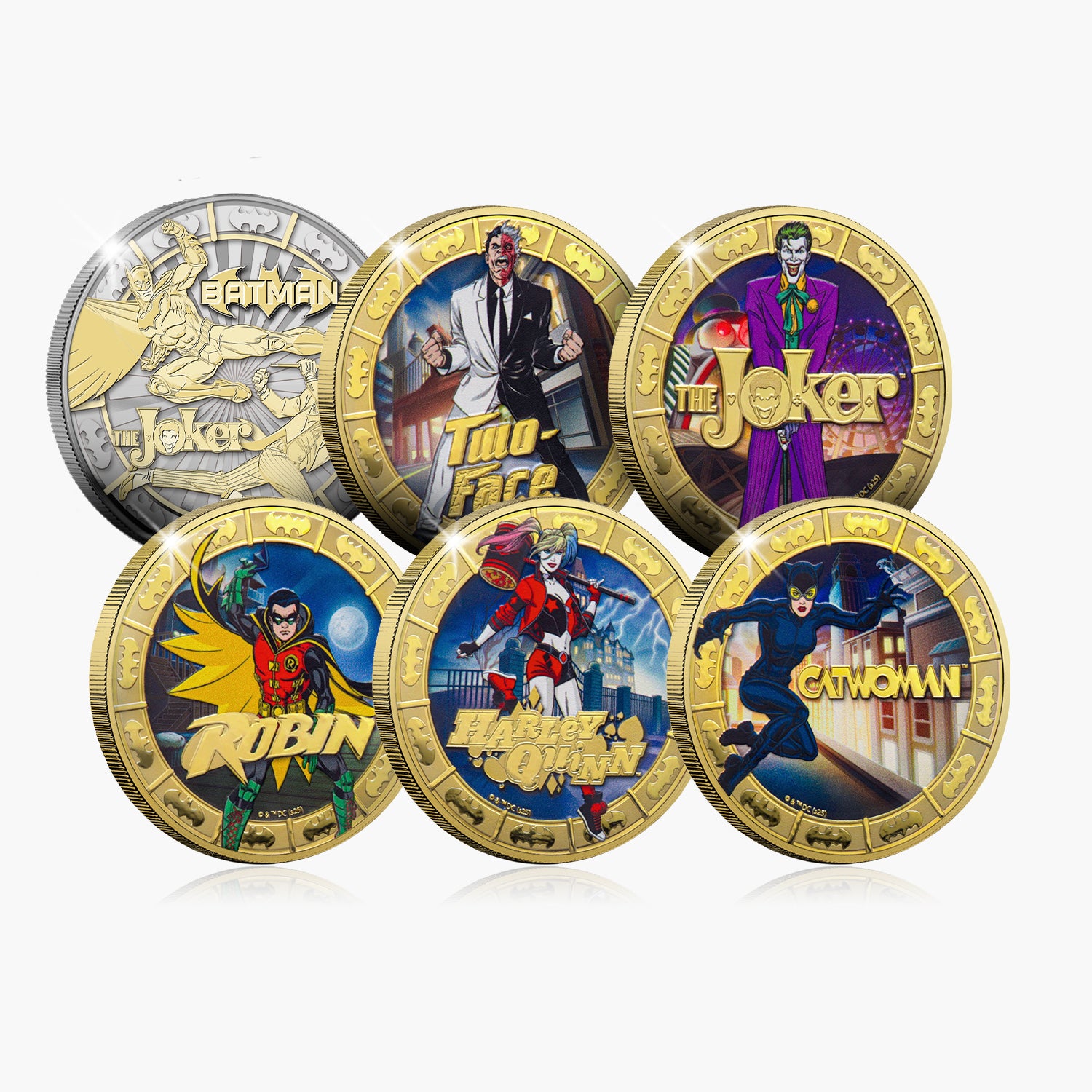 The Shadows of Gotham Batman 2025 Coin Set