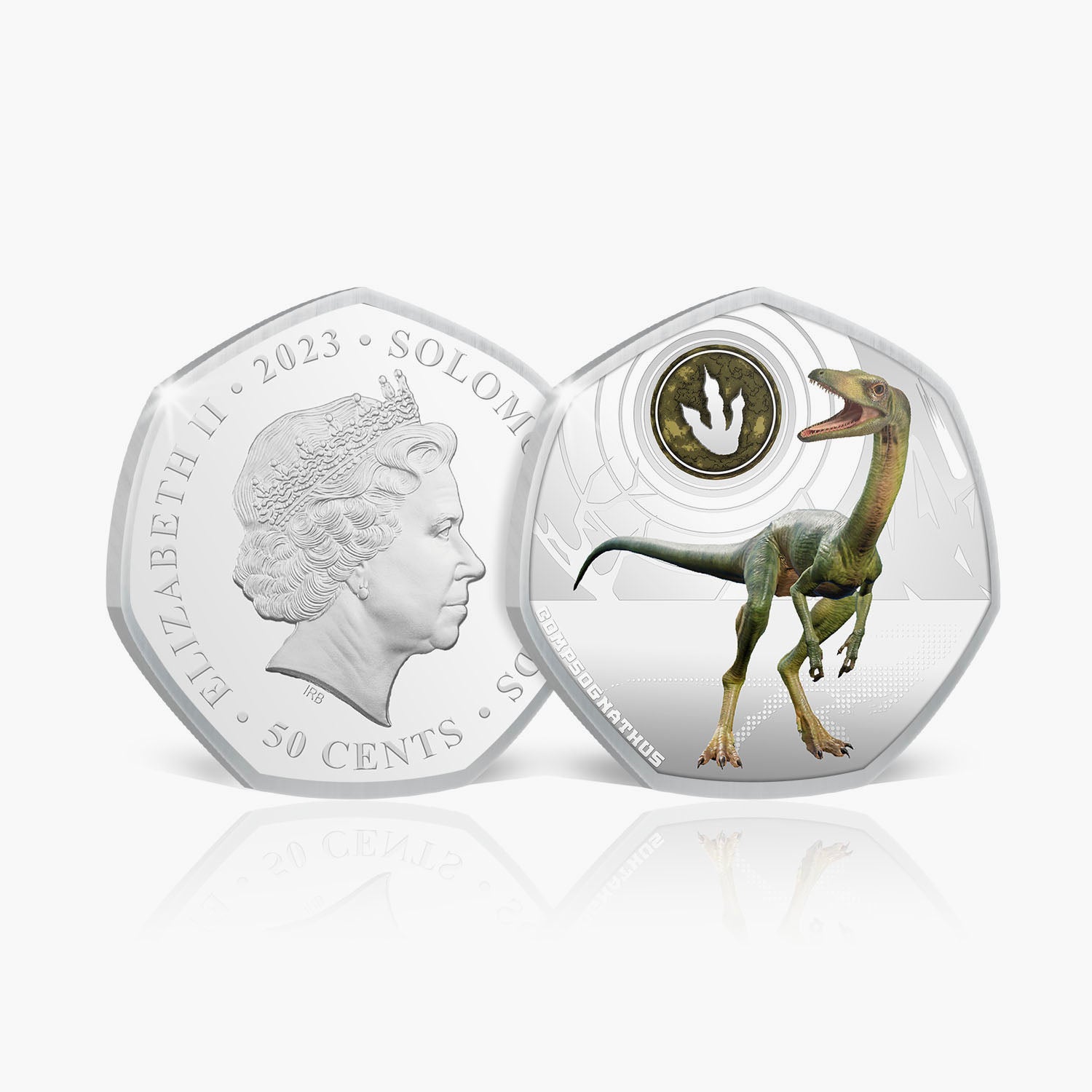 恐竜時代 コンプソグナトゥス 2023 コイン