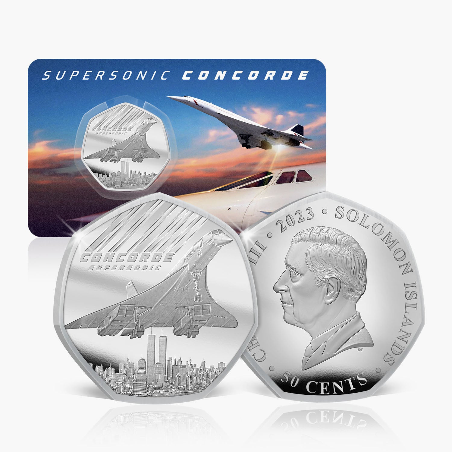 Concorde 20th Anniversary 2023 BU Coin