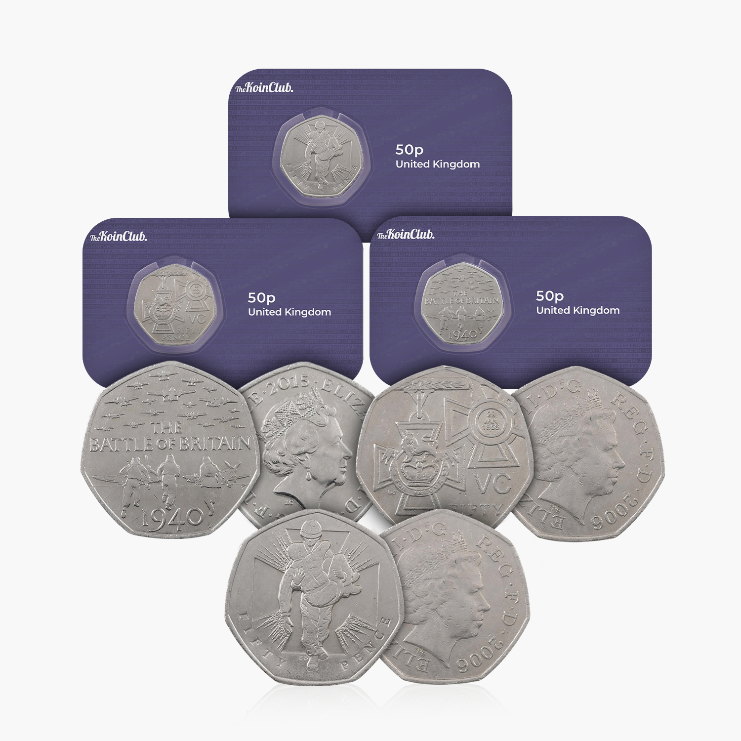 The 80th Anniversary D-Day 50p Bundle