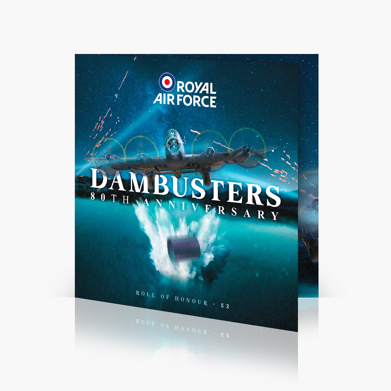 Dambusters 80th - Roll of Honor Pièce de couleur brillante de 2 £ 2023