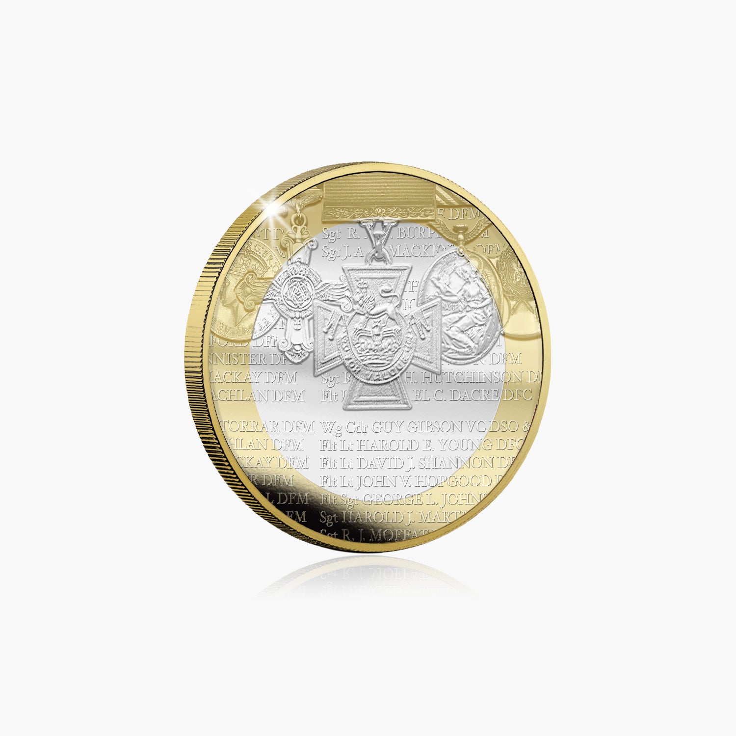 ダムバスターズ 80th - 名誉ロール £2 ブリリアント未流通コイン 2023