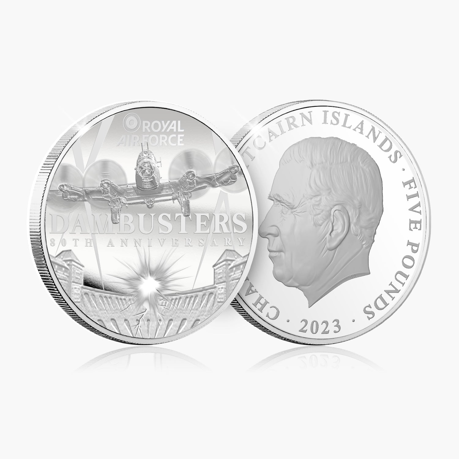 The 2023 Dambusters 80th Anniversary £5 BU Coin