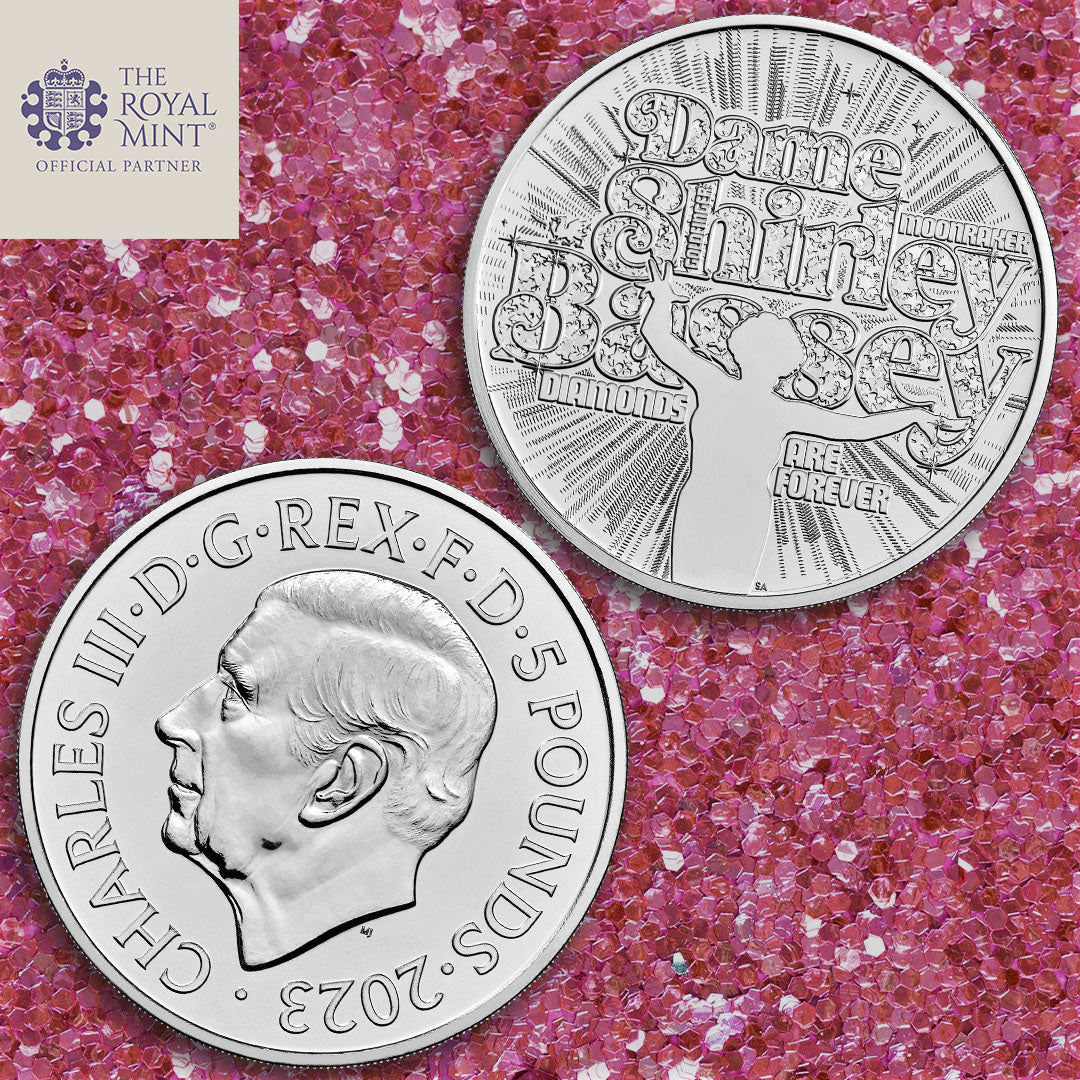 Dame Shirley Bassey 2023 UK £5 Brilliant Uncirculated Coin