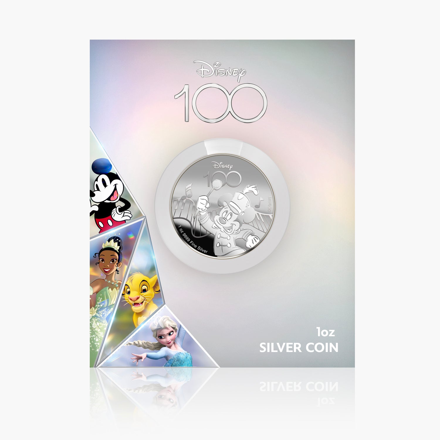 Disney th Anniversary 1oz Solid Silver  Coin