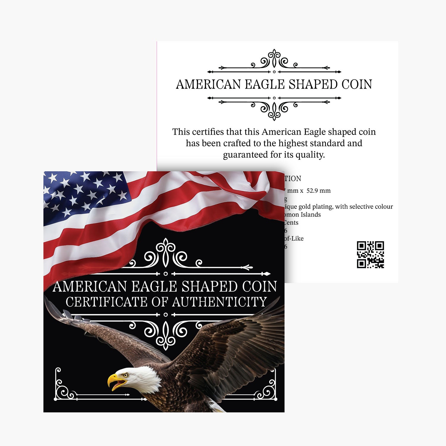 2026 American Eagle 65mm Shaped Coin