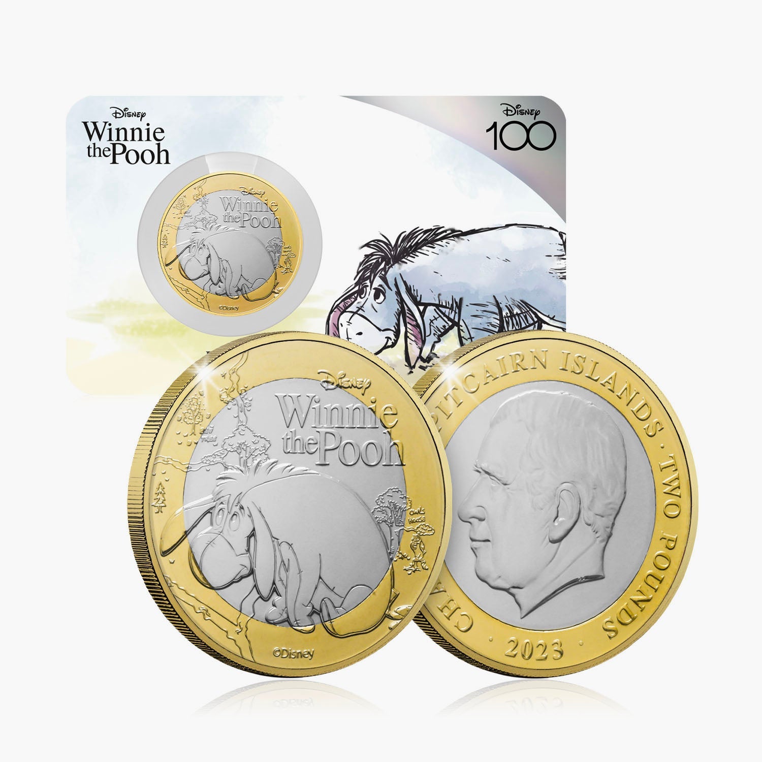 Winnie l'ourson 2023 2 £ et 5 £ BU Coin Bundle