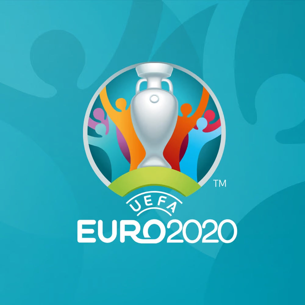 Pièce plaquée argent avec emblème de l'UEFA EURO 2020