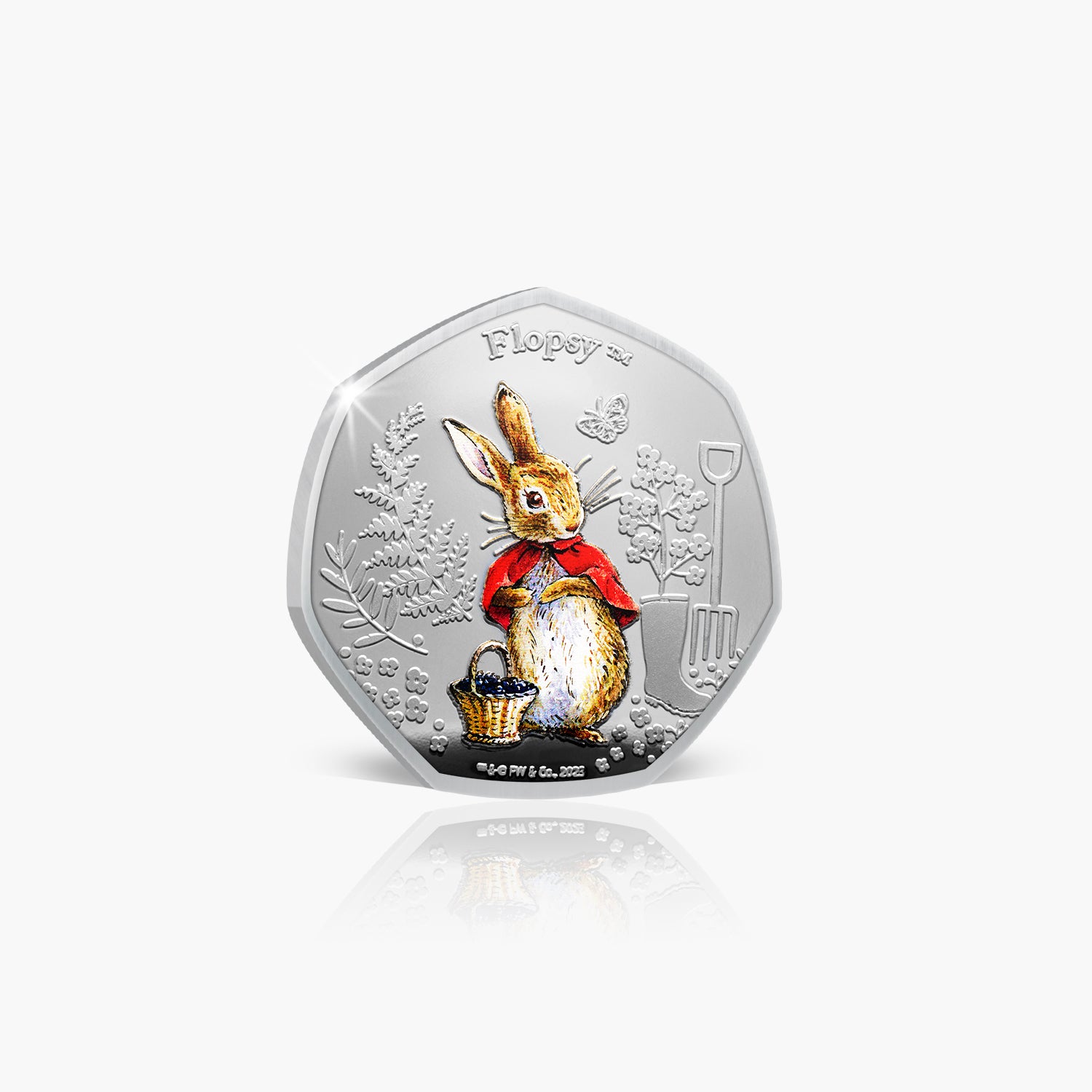 Collection de pièces Le Monde de Pierre Lapin 2023 - Flopsy Bunny Coin