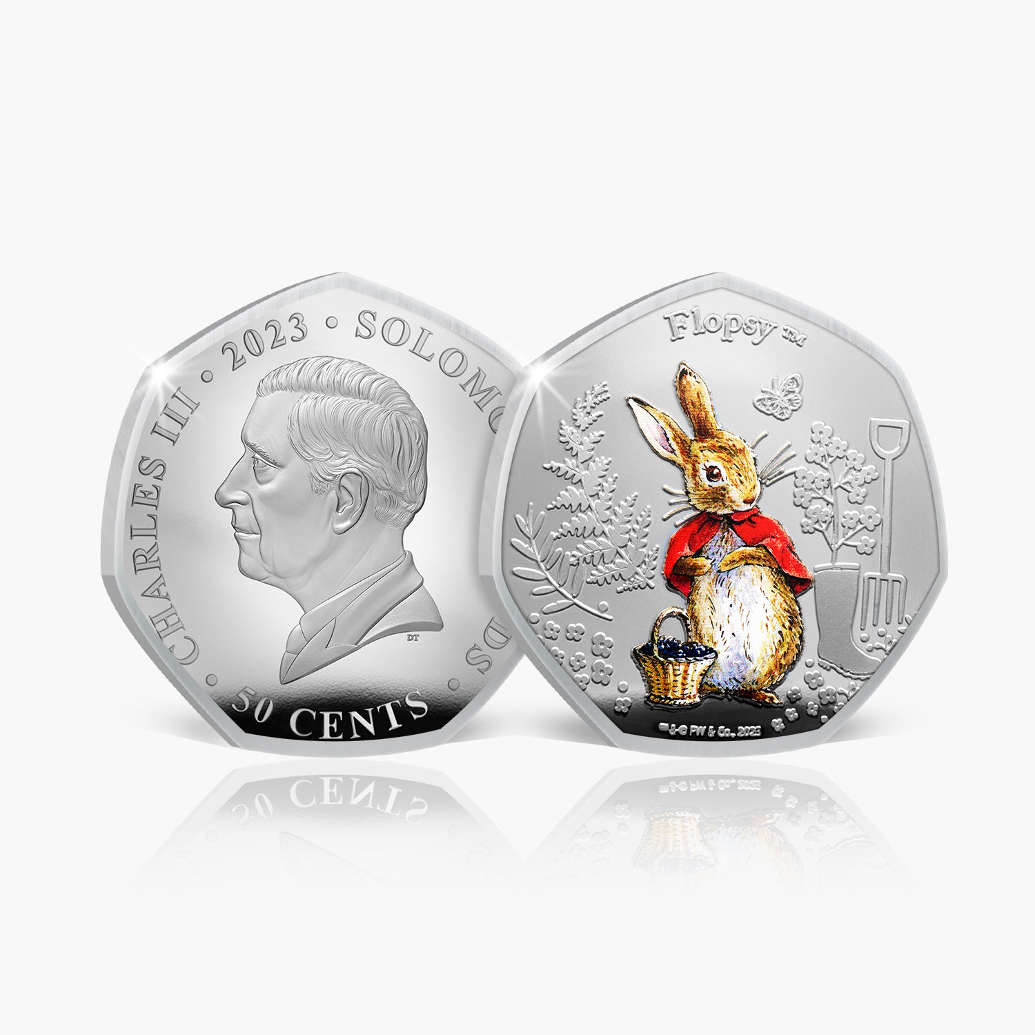 Collection de pièces Le Monde de Pierre Lapin 2023 - Flopsy Bunny Coin