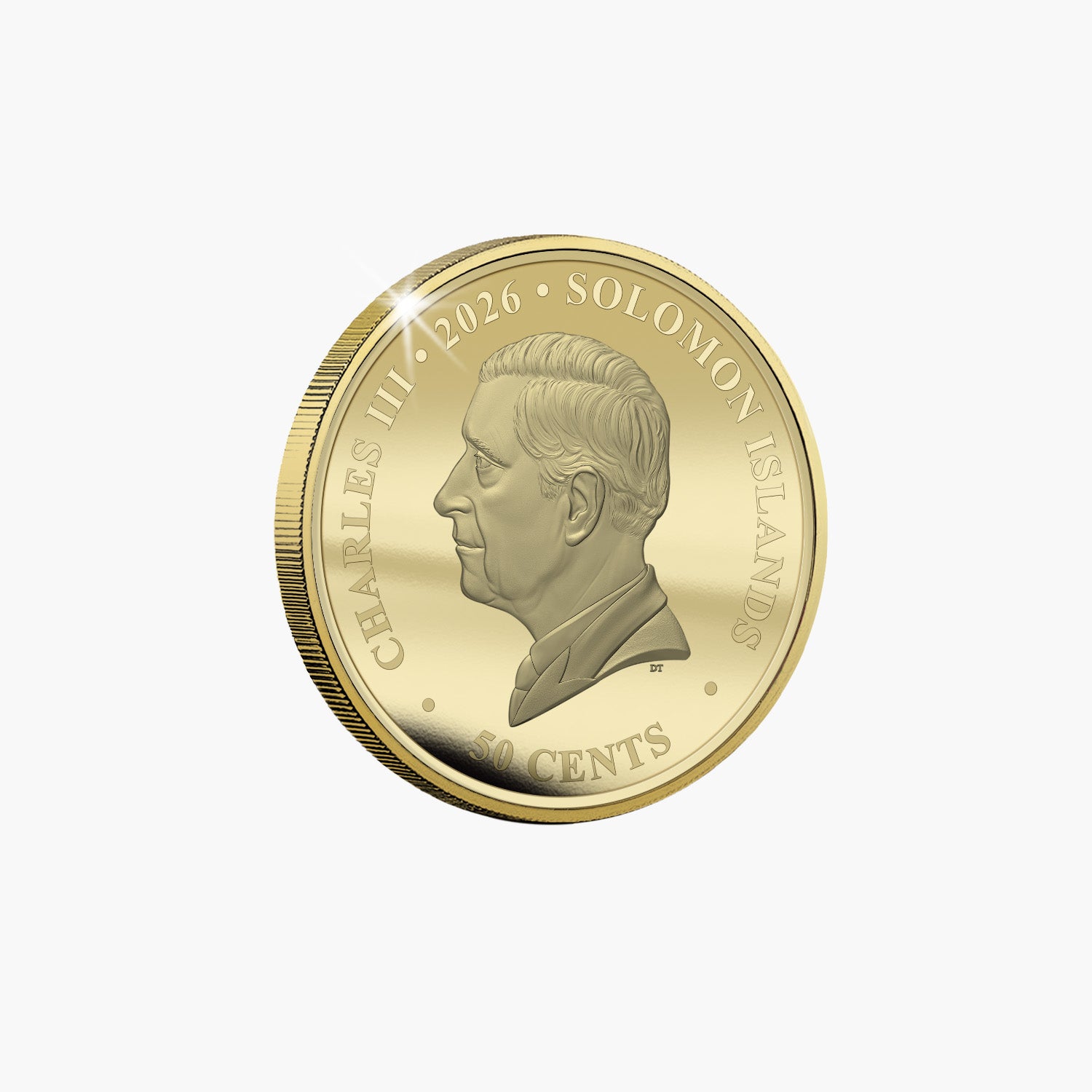 Flower Fairies 2026 The Wild Cherry Blossom Fairy Super Size Gold Luxe Edition Coin