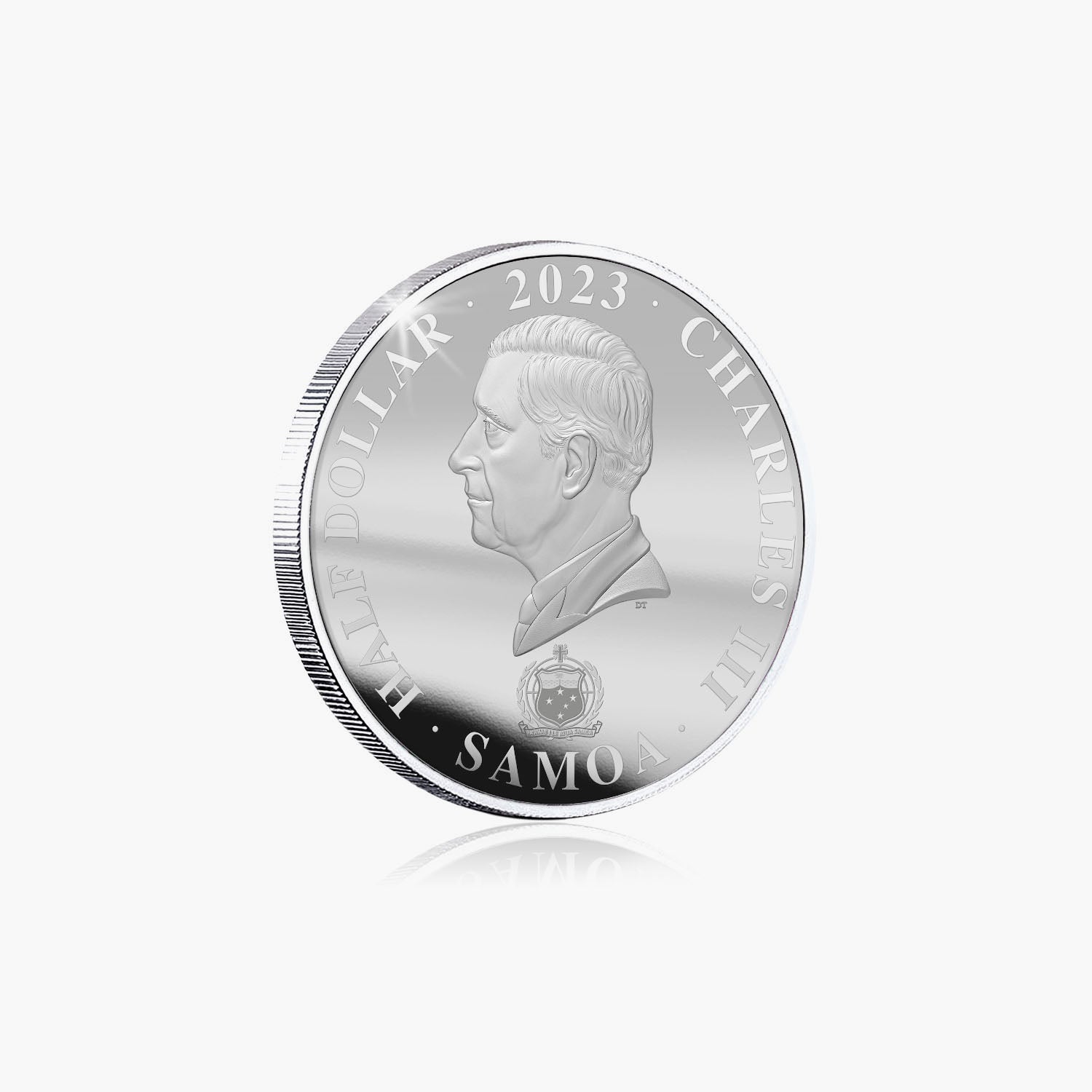 NASA 2023 Friendship 50mm Silver-plated Coin