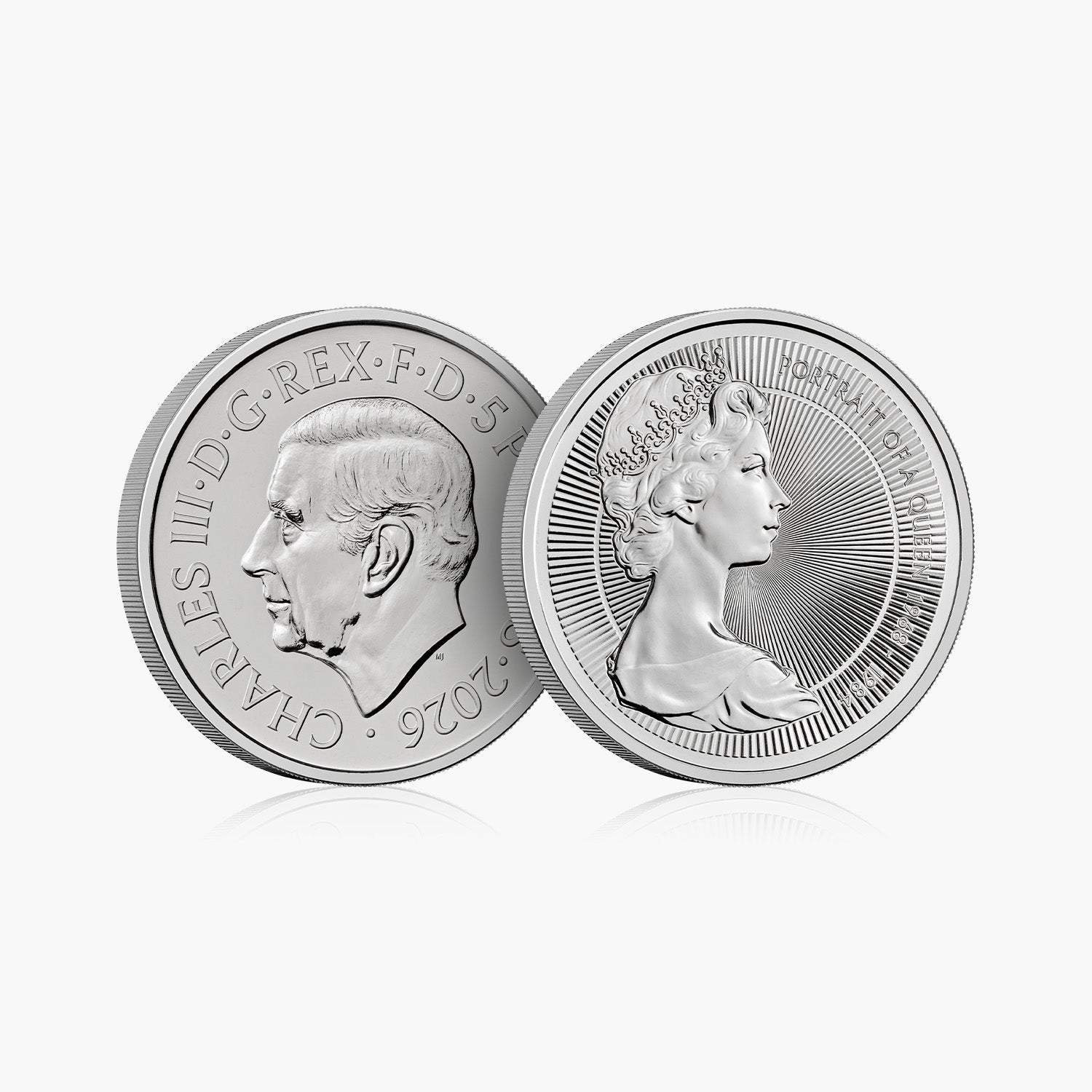 Queen Elizabeth II The Second Effigy 2026 UK £5 Brilliant Uncirculated Coin