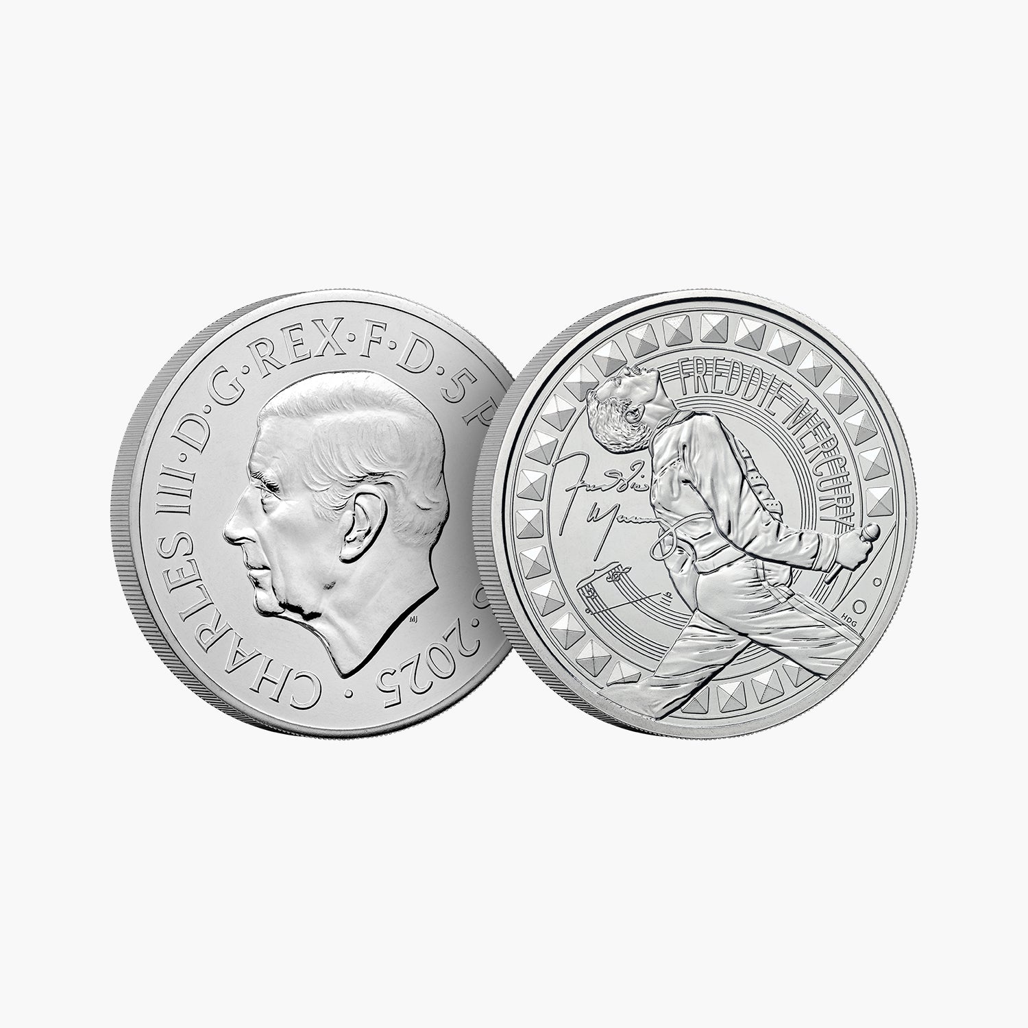 Freddie Mercury £5 Brilliant Uncirculated Coin