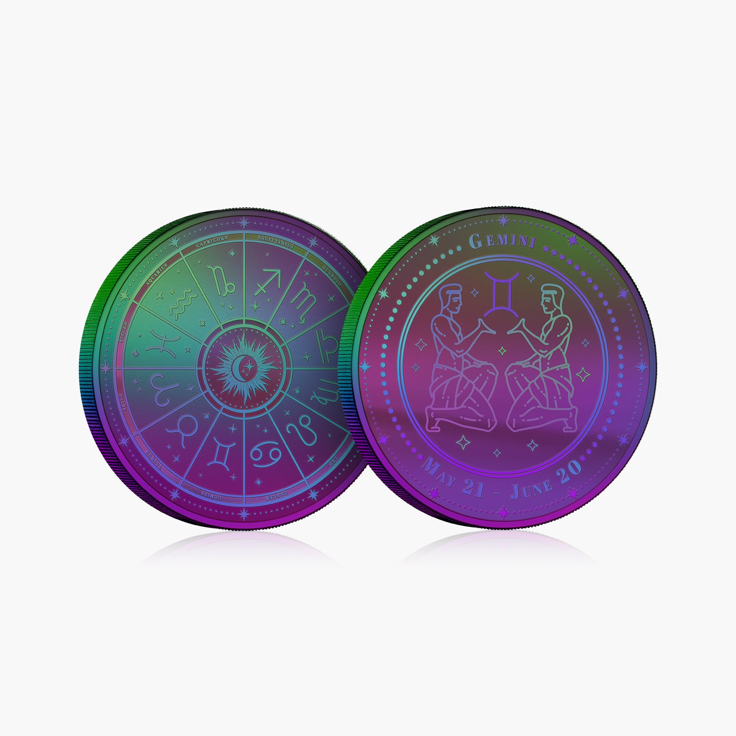 The Zodiac Collection 2026 Gemini 50mm Commemorative